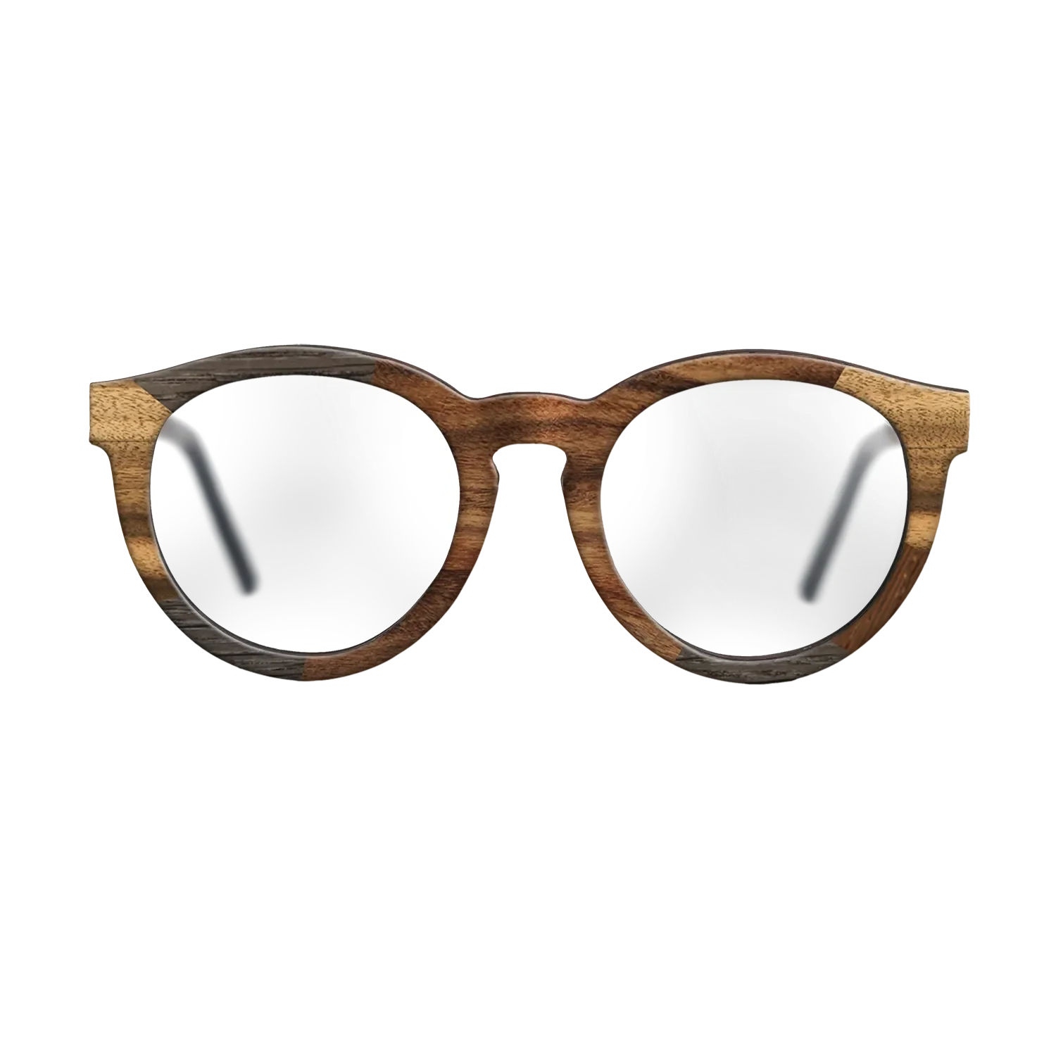 Santos Rosewood Dark,Louro Preto,Fumed Oak,Wenge: Mosaic - The Rebel - Round - SIRIS wood optic