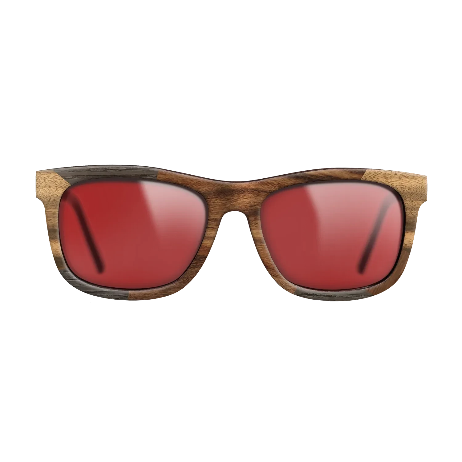 Santos Rosewood Dark,Louro Preto,Fumed Oak,Wenge: Mosaic - The Hero - Square - SIRIS wood optic