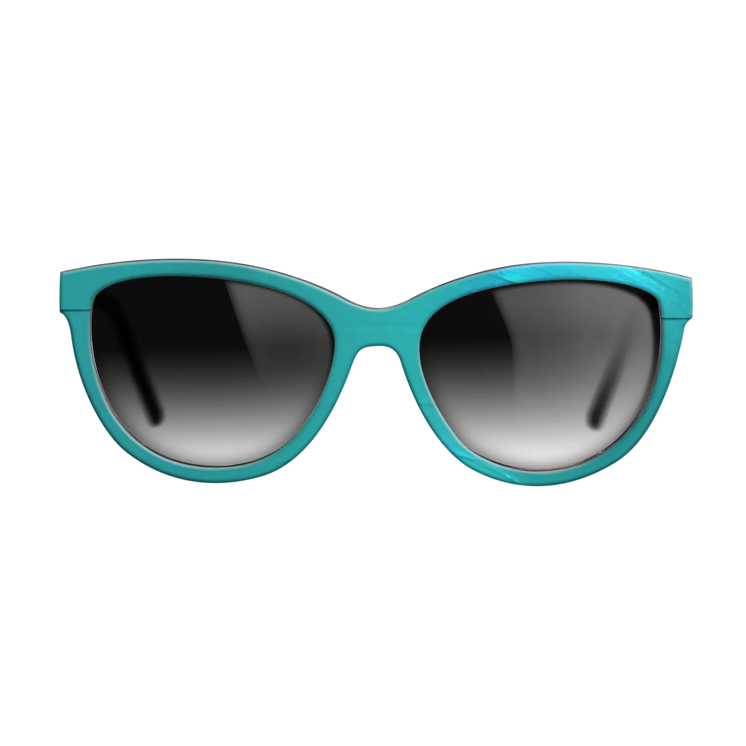 Turquoise Vinyl Front Walnut - The Maiden - Cat - 2208 - SIRIS wood optic