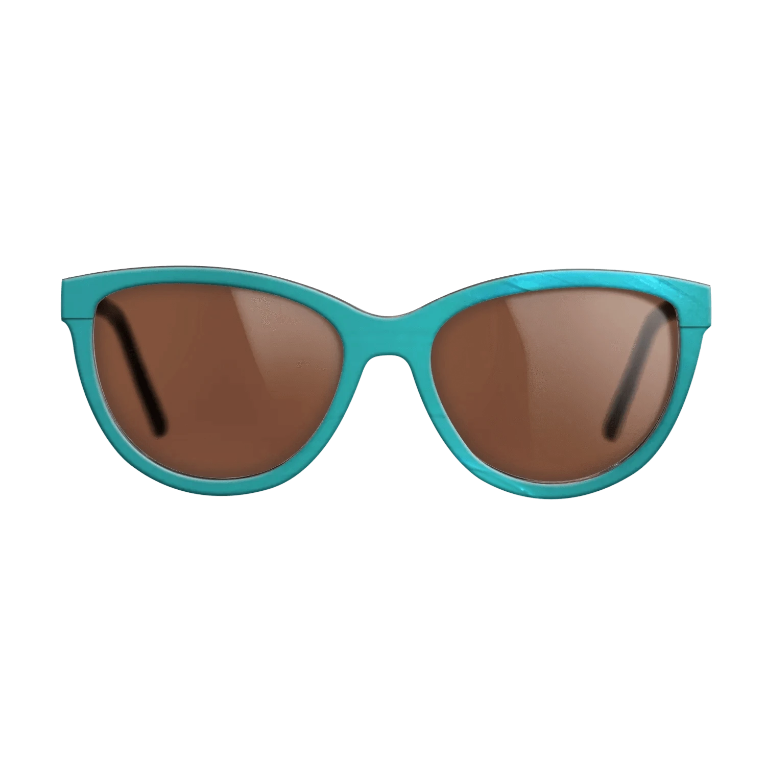 Turquoise Vinyl Front Walnut - The Maiden - Cat - 2208 - SIRIS wood optic