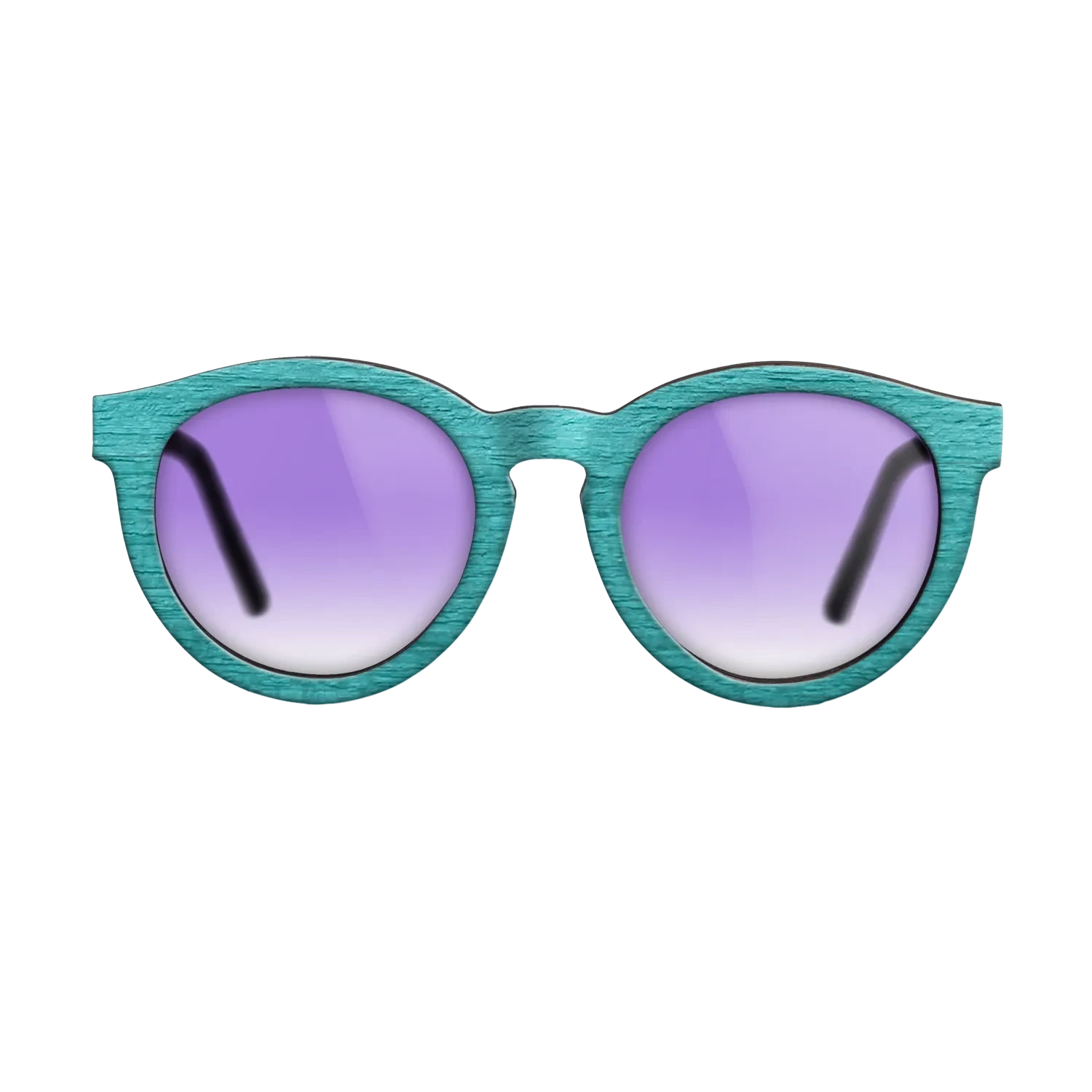 Turquoise Full - The Rebel - Round - 2081  - Chroma - SIRIS wood optic