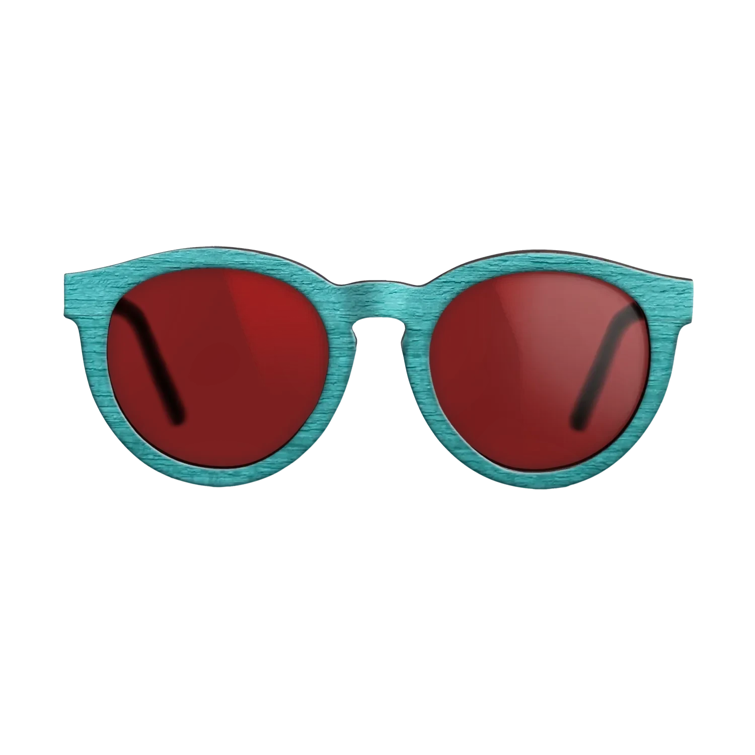 Turquoise-Full - The Rebel - Round - 2078  - Chroma - SIRIS wood optic