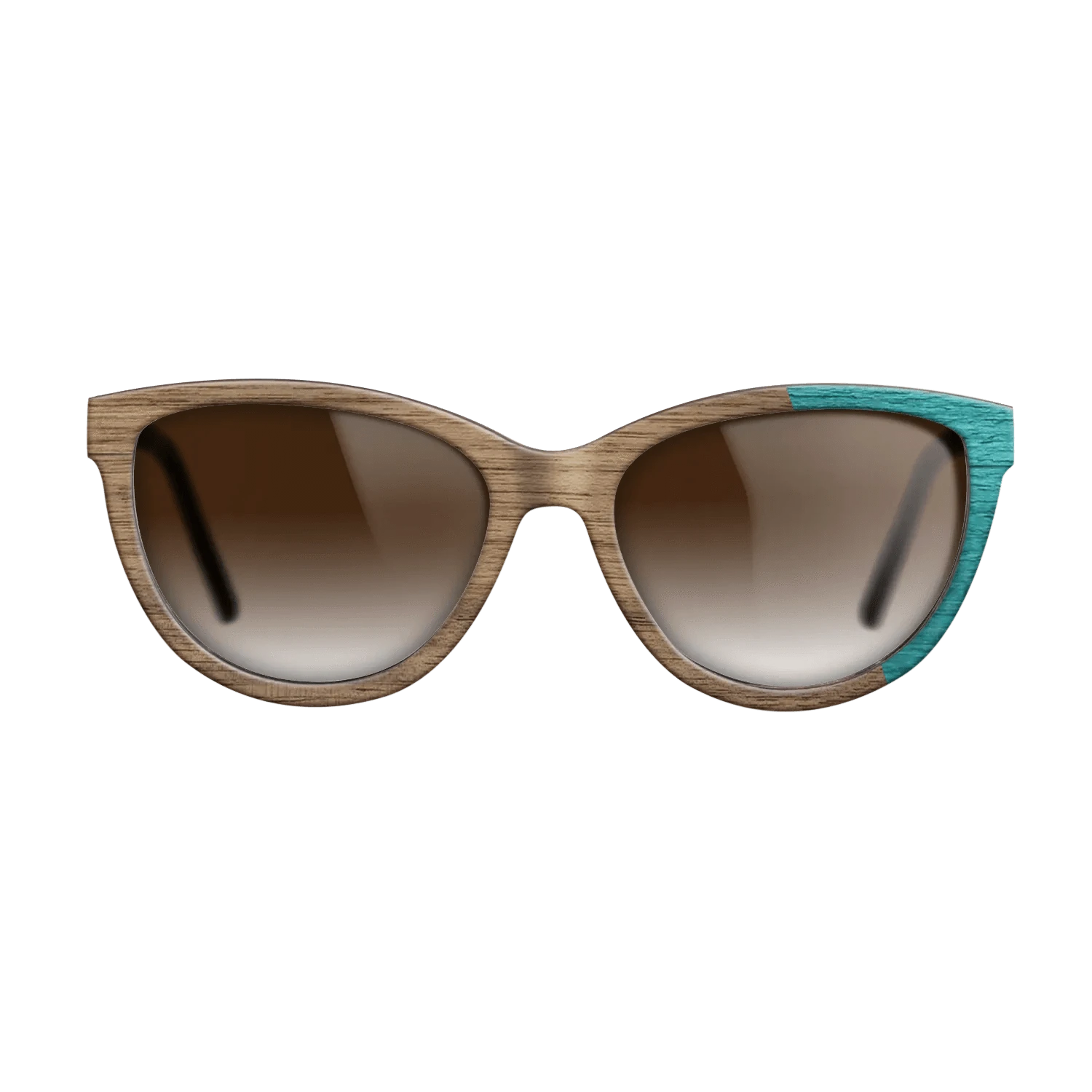 Walnut Turquoise Angle - The Maiden - Cat - 2085 - Chroma - SIRIS wood optic