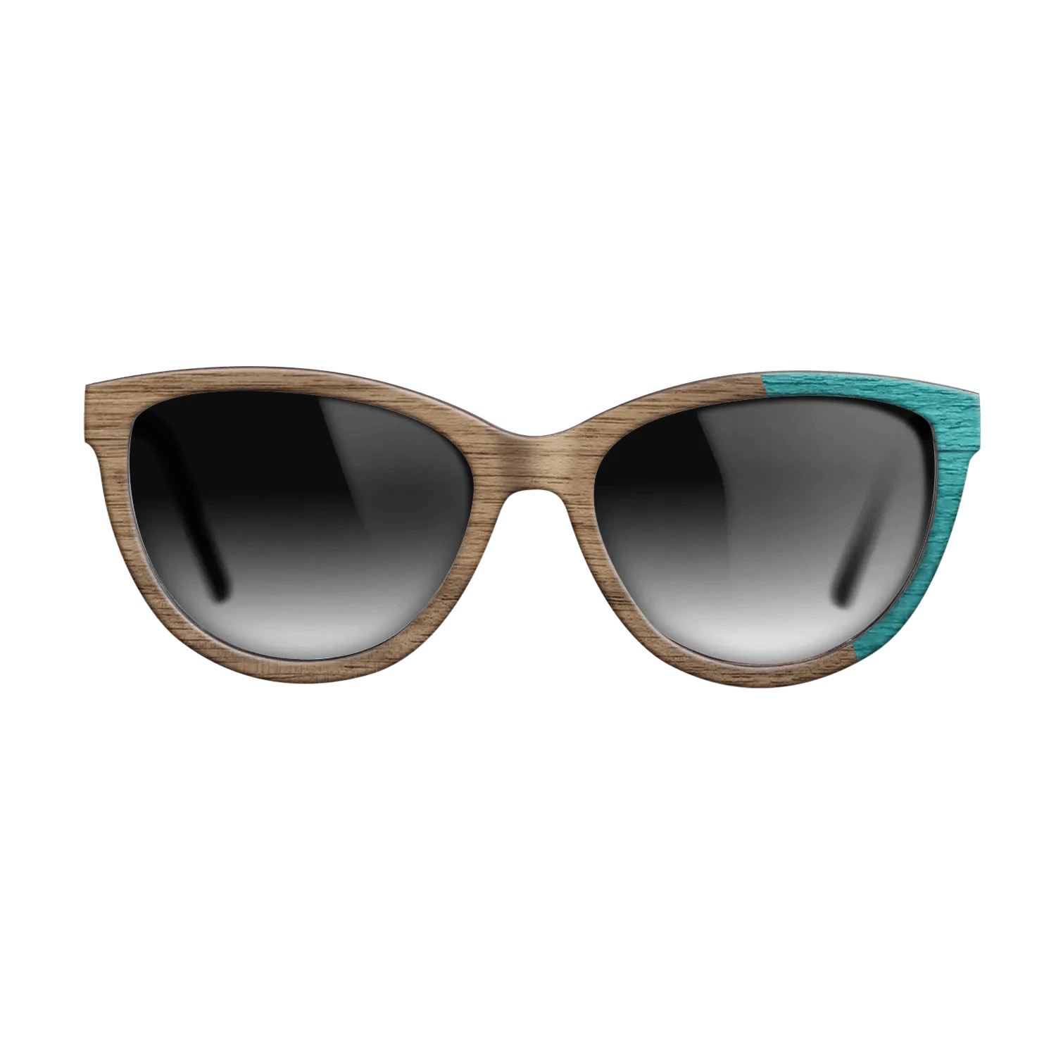 Walnut Turquoise Angle - The Maiden - Cat - 2085 - Chroma - SIRIS wood optic