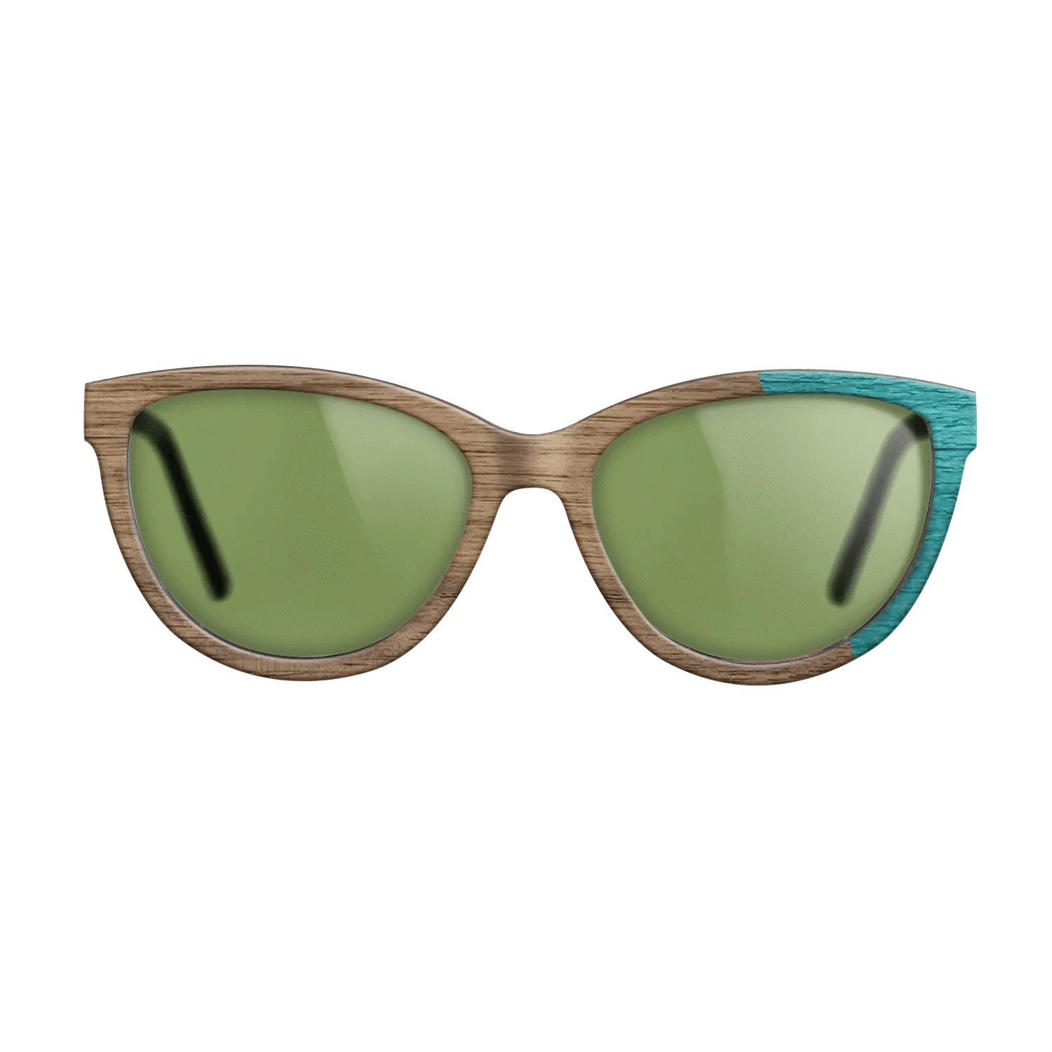 Walnut Turquoise Angle - The Maiden - Cat - 2085 - Chroma - SIRIS wood optic