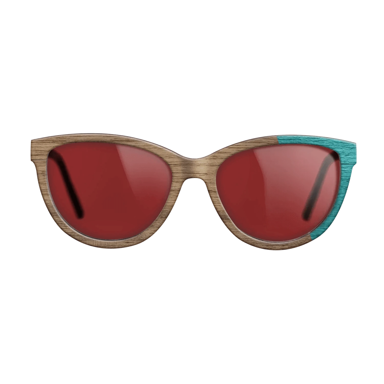 Walnut Turquoise Angle - The Maiden - Cat - 2085 - Chroma - SIRIS wood optic