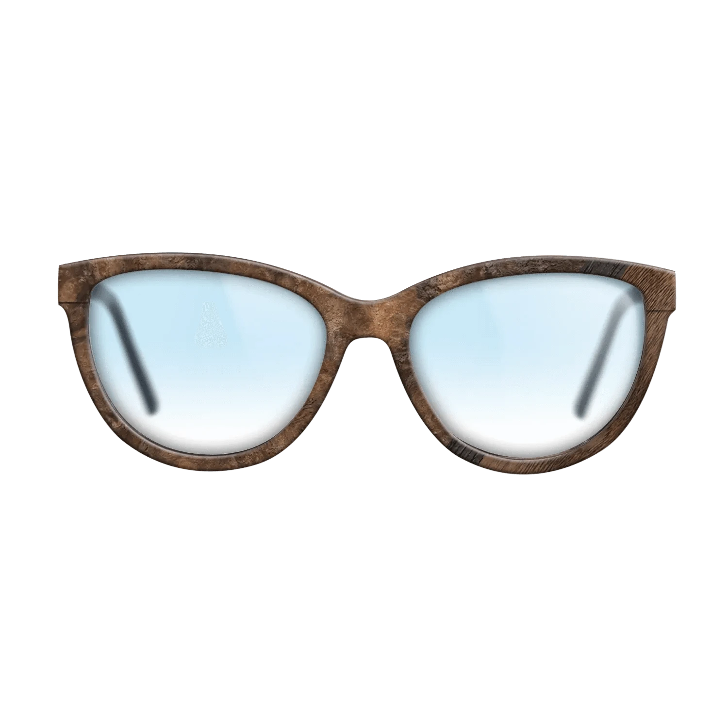 Walnut Burl,Fumed Oak,Walnut Claro Dark: Angle Cut - The Maiden - Cat - SIRIS wood optic