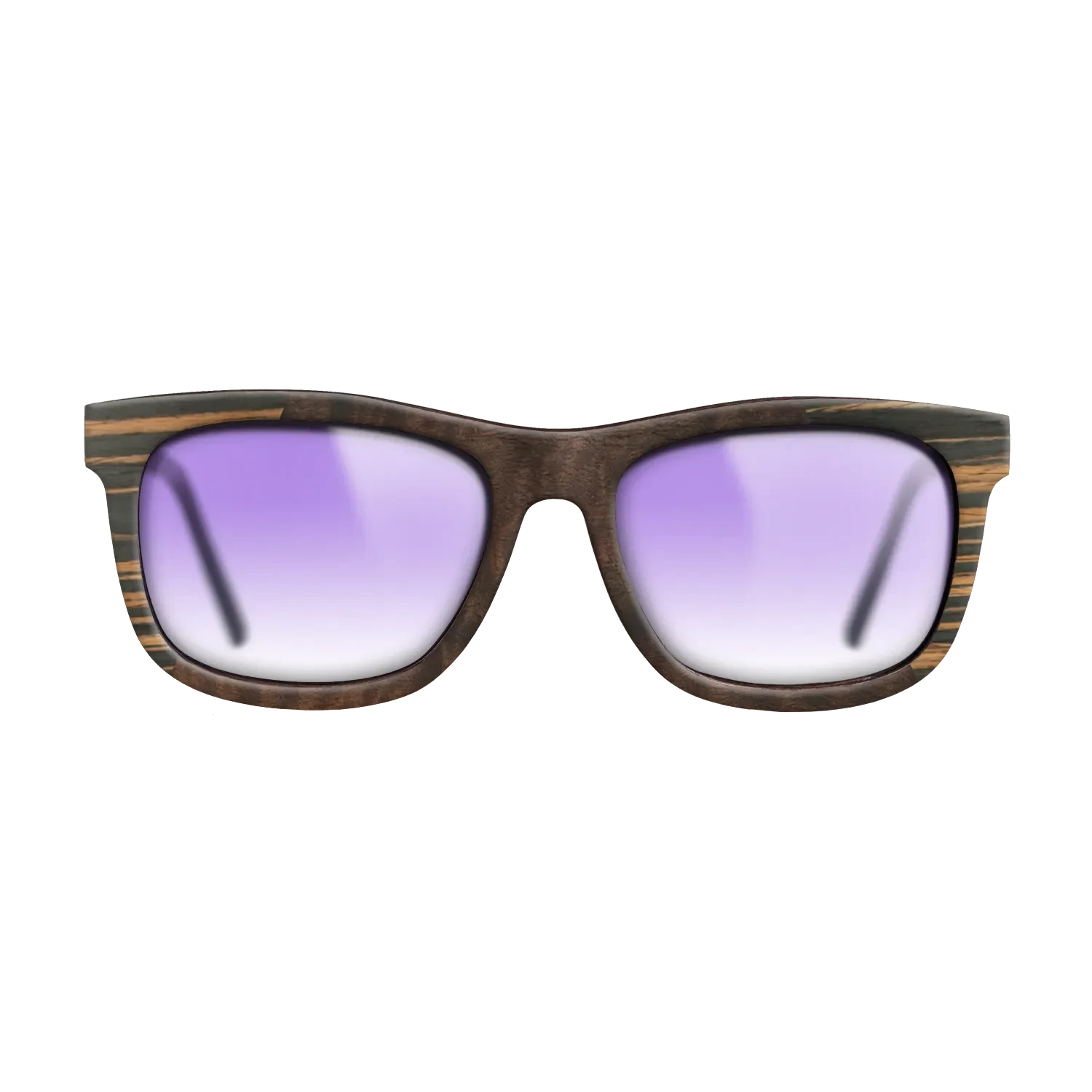 Walnut Burl,Italian Ebony,Fumed Oak,Fumed Eucalyptus: Angle Cut - The Hero - Square - SIRIS wood optic