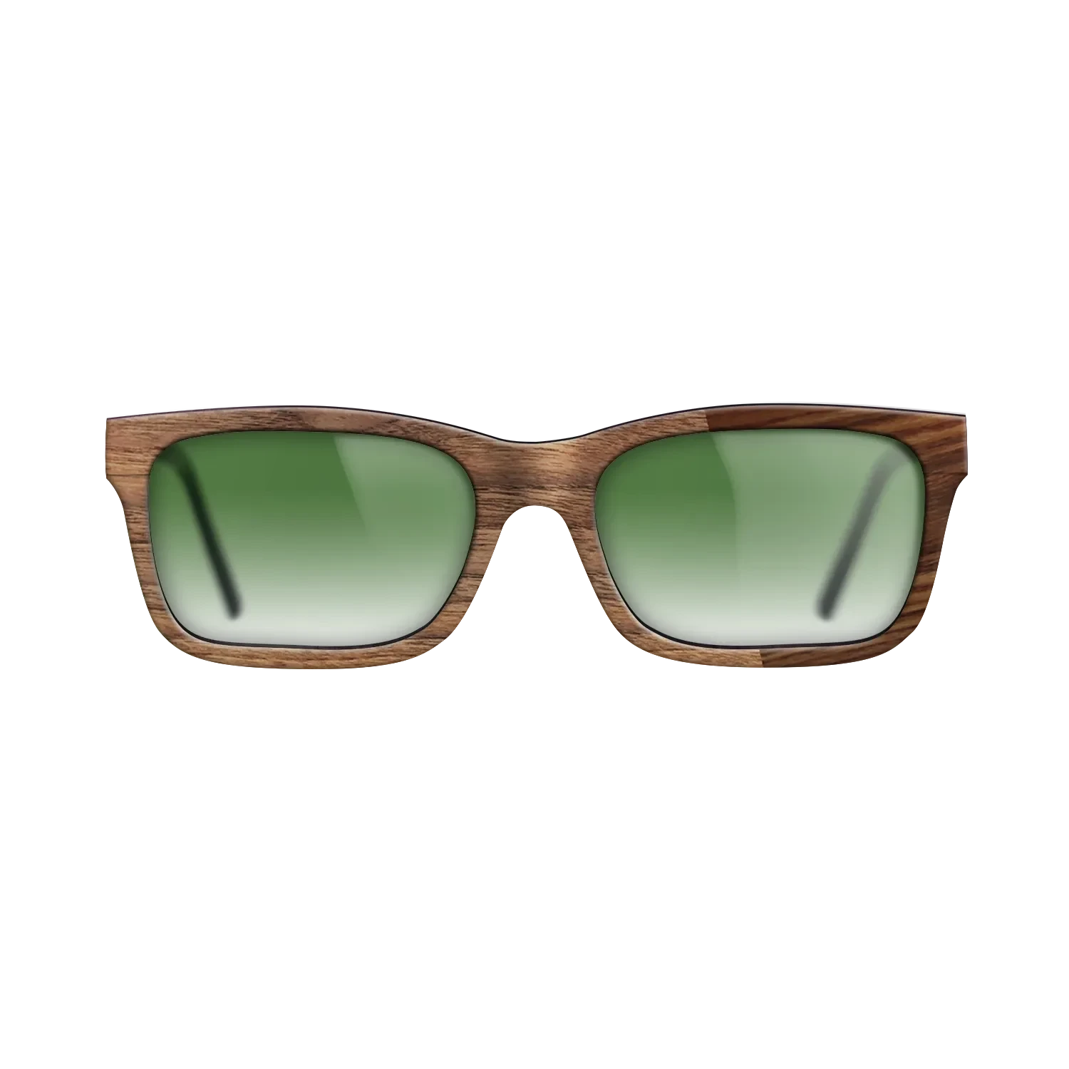 Kingwood,Walnut Claro Light: Binary - The Sage - Rectangle - SIRIS wood optic