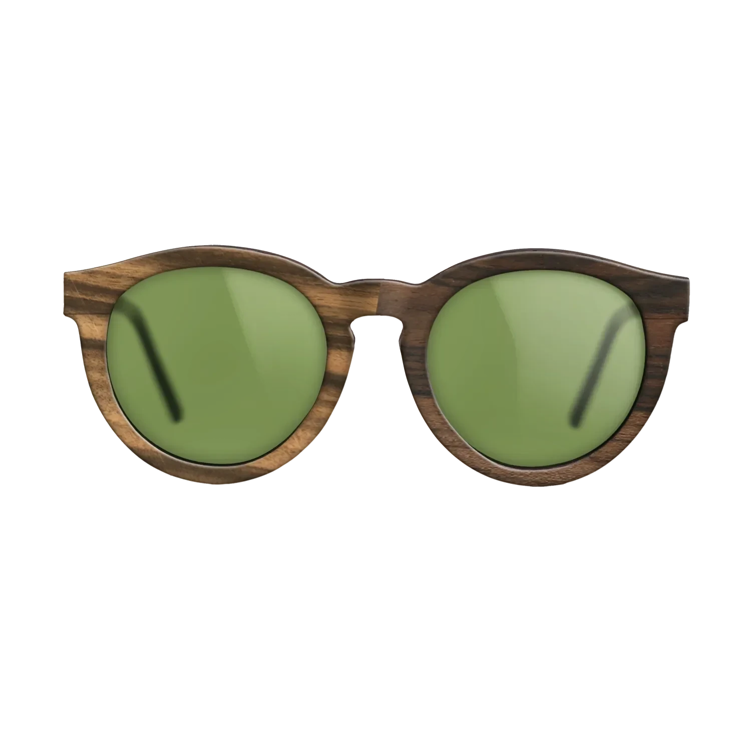 Olive Burl,Louro Preto,Ziricote Dark Quartered: Patch - The Rebel - Round - SIRIS wood optic