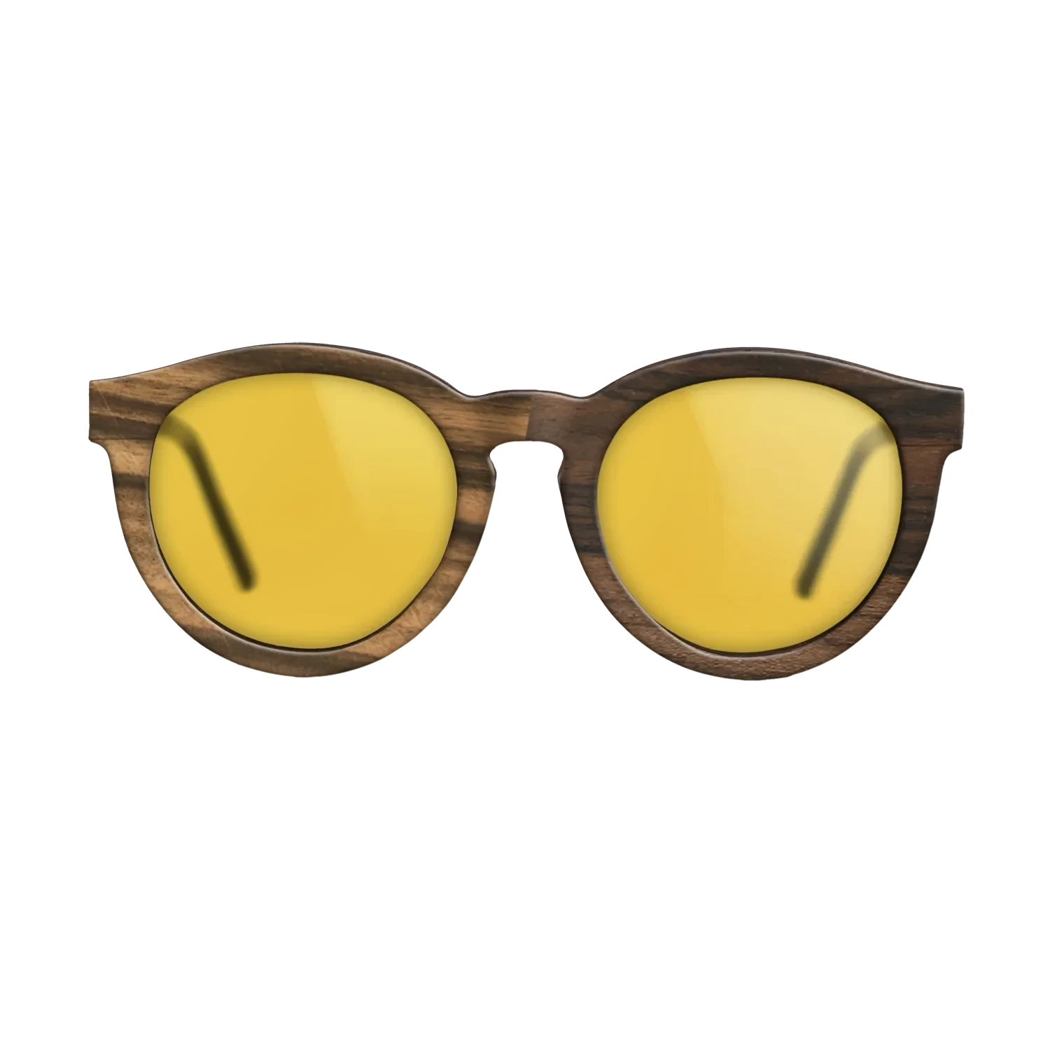 Olive Burl,Louro Preto,Ziricote Dark Quartered: Patch - The Rebel - Round - SIRIS wood optic