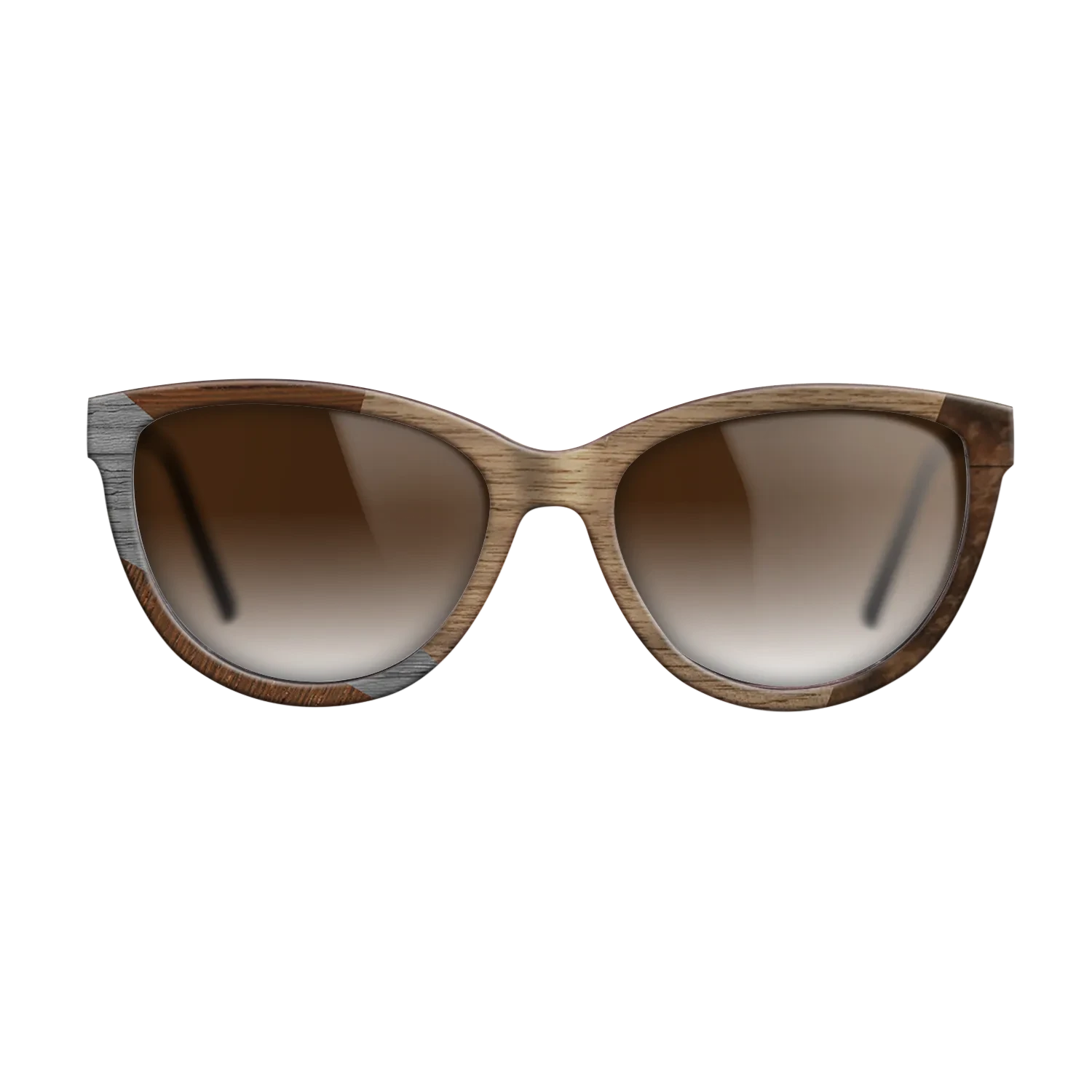 Walnut: Straight Grain,Wenge,Poplar Dyed: Grey: Bauhaus - The Maiden - Cat - SIRIS wood optic
