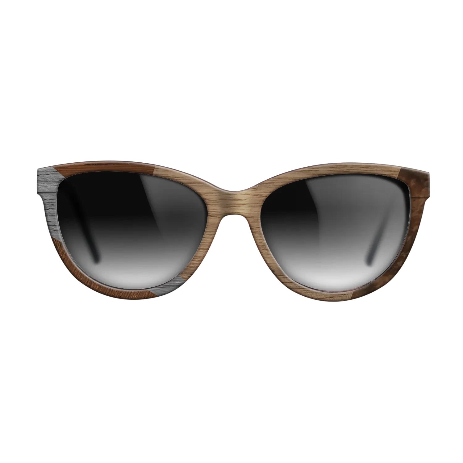 Walnut: Straight Grain,Wenge,Poplar Dyed: Grey: Bauhaus - The Maiden - Cat - SIRIS wood optic