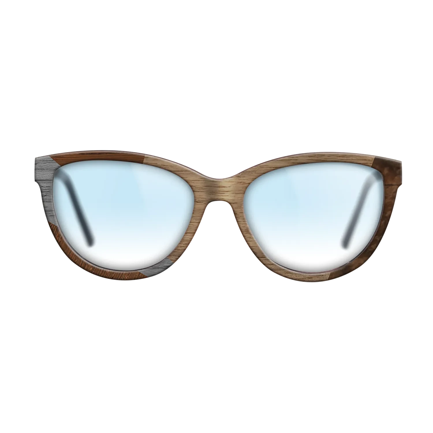 Walnut: Straight Grain,Wenge,Poplar Dyed: Grey: Bauhaus - The Maiden - Cat - SIRIS wood optic