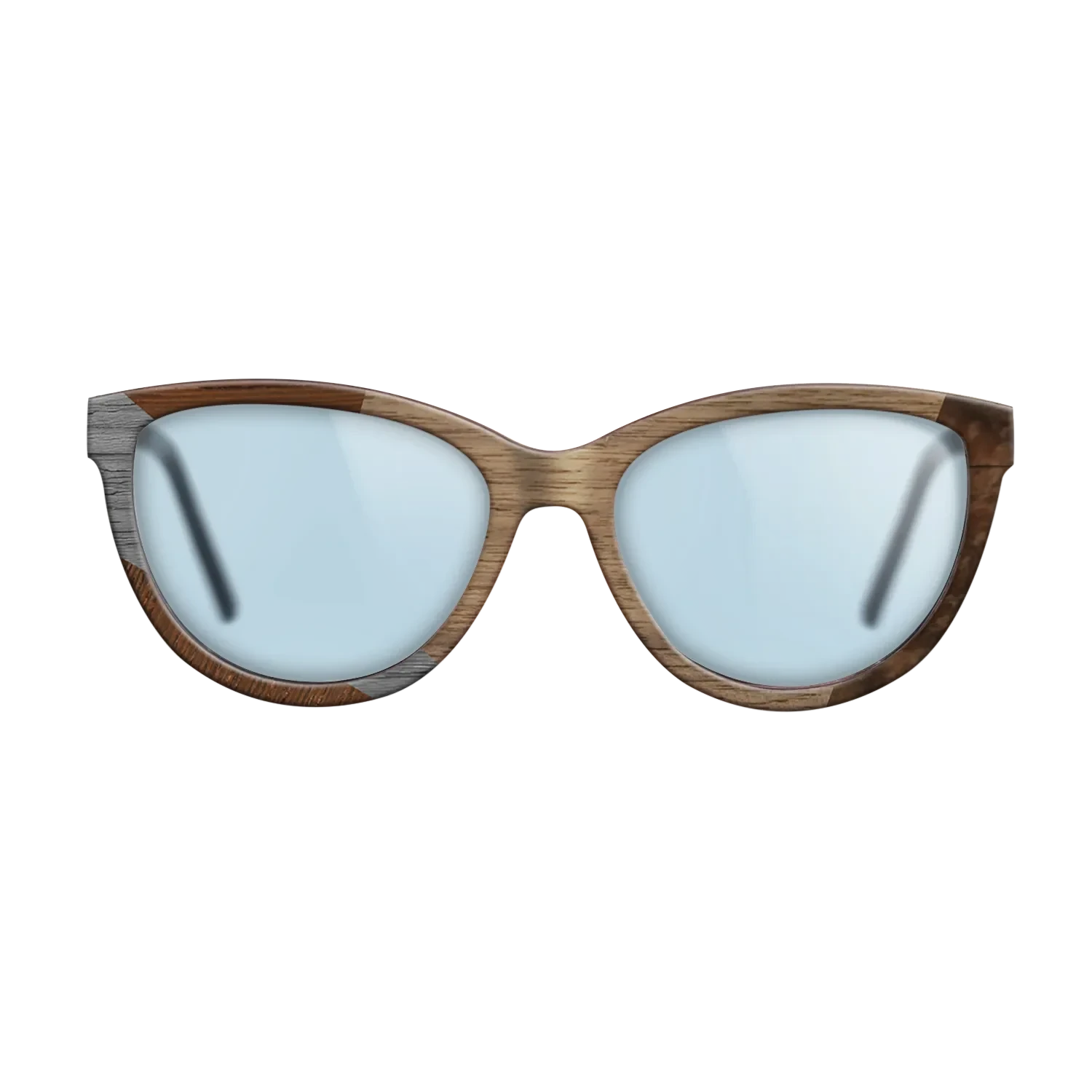 Walnut: Straight Grain,Wenge,Poplar Dyed: Grey: Bauhaus - The Maiden - Cat - SIRIS wood optic
