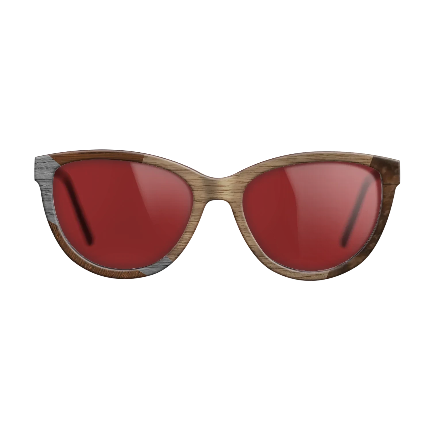 Walnut: Straight Grain,Wenge,Poplar Dyed: Grey: Bauhaus - The Maiden - Cat - SIRIS wood optic