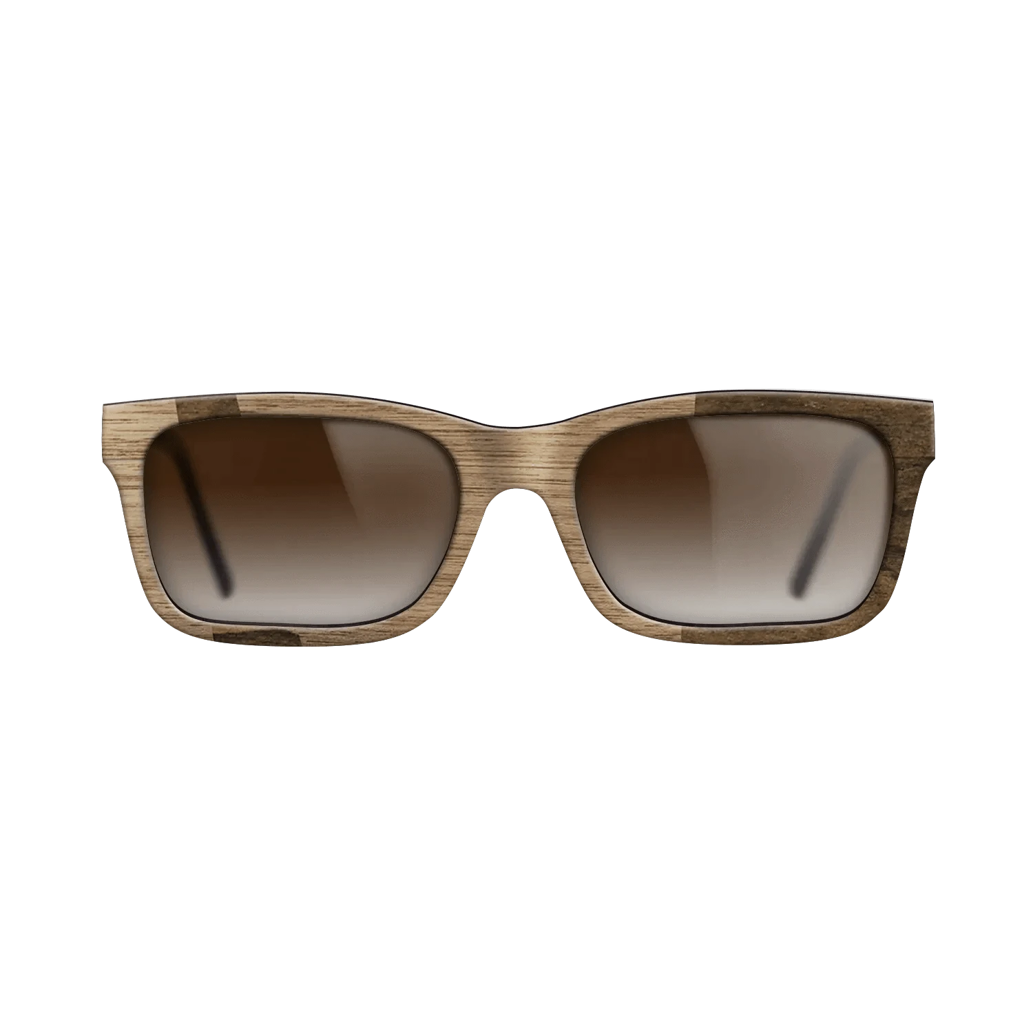 Ziricote Dark Quartered,Walnut: Straight Grain: Wedge - The Sage - Rectangle - 914 - SIRIS wood optic