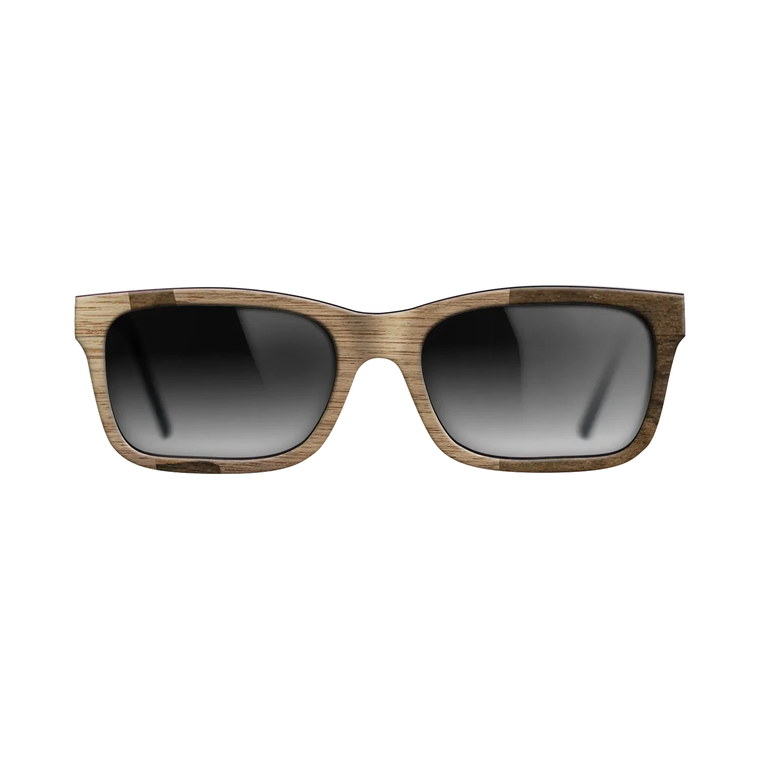 Ziricote Dark Quartered,Walnut: Straight Grain: Wedge - The Sage - Rectangle - 914 - SIRIS wood optic