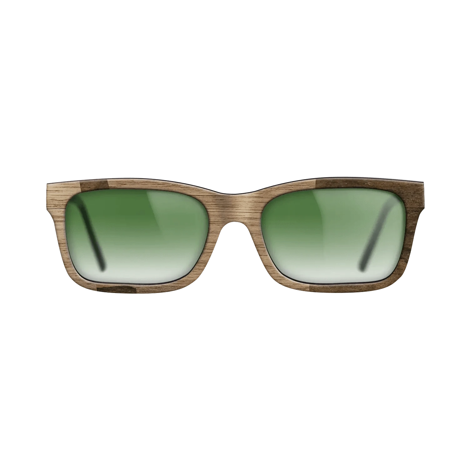 Ziricote Dark Quartered,Walnut: Straight Grain: Wedge - The Sage - Rectangle - 914 - SIRIS wood optic