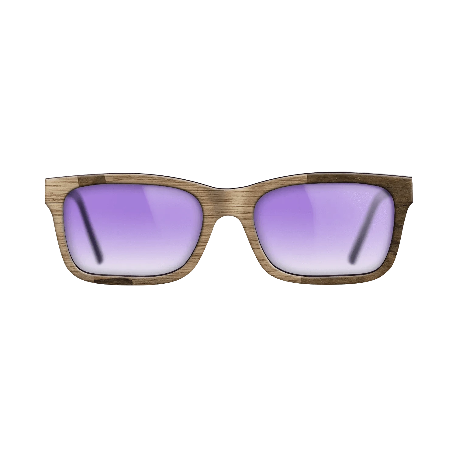 Ziricote Dark Quartered,Walnut: Straight Grain: Wedge - The Sage - Rectangle - 914 - SIRIS wood optic