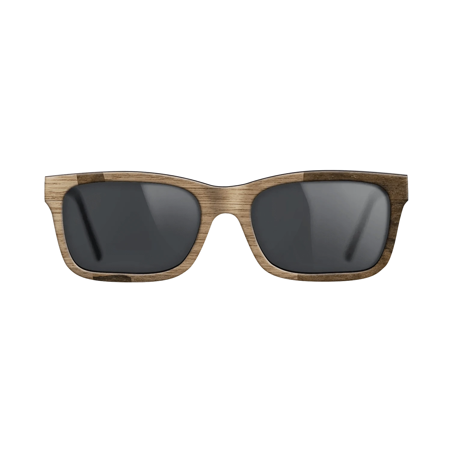Ziricote Dark Quartered,Walnut: Straight Grain: Wedge - The Sage - Rectangle - 914 - SIRIS wood optic