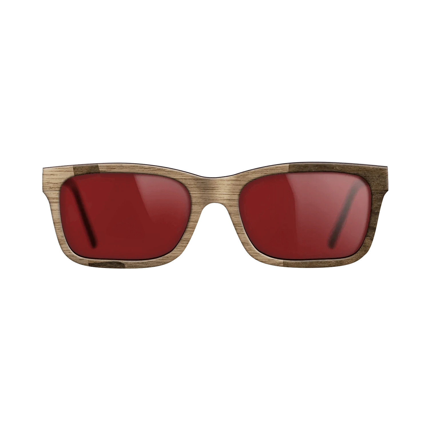 Ziricote Dark Quartered,Walnut: Straight Grain: Wedge - The Sage - Rectangle - 914 - SIRIS wood optic