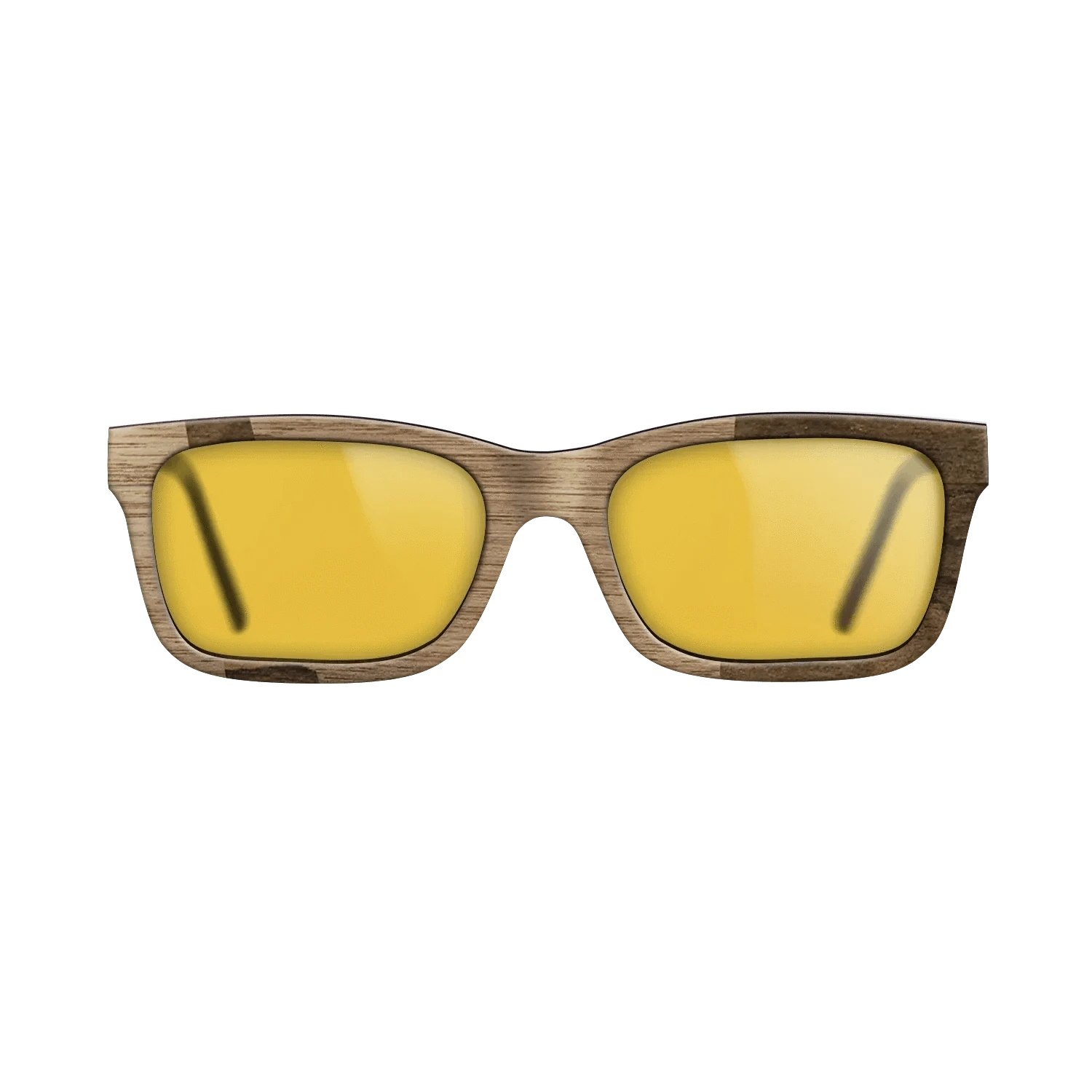 Ziricote Dark Quartered,Walnut: Straight Grain: Wedge - The Sage - Rectangle - 914 - SIRIS wood optic