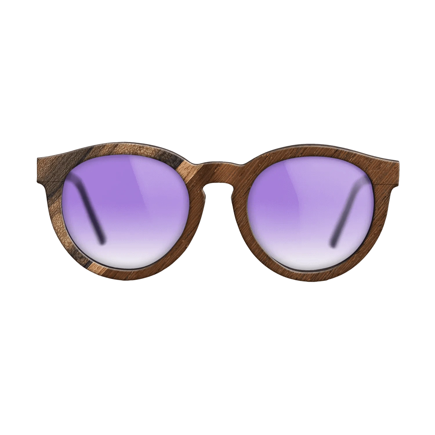 Poplar Dyed: Grey,Louro Preto,Wenge,Royal White Ebony: Angle Cut - The Rebel - Round - SIRIS wood optic