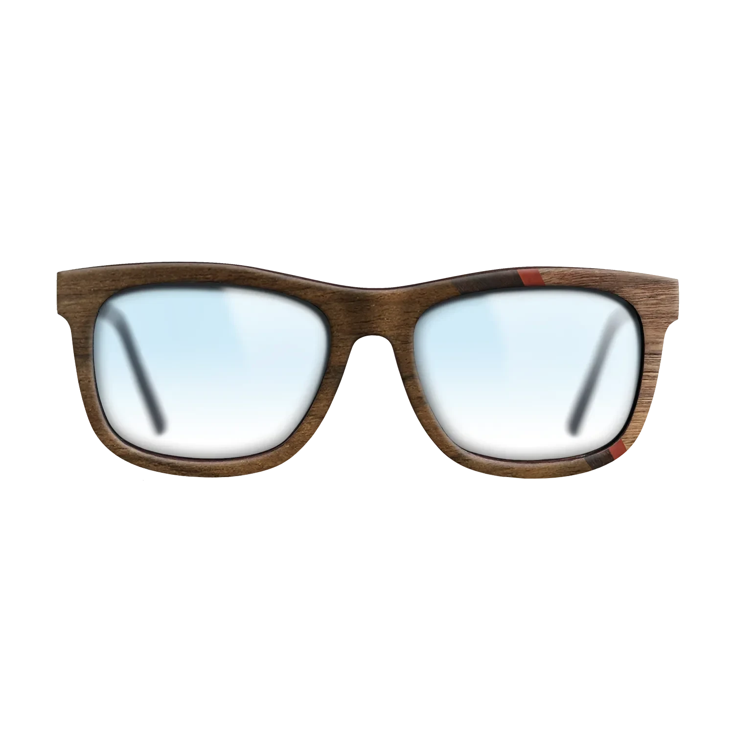 Ziricote Dark Quartered,Fumed Eucalyptus,Poplar Dyed: Red,Walnut Claro Light: Bauhaus - The Hero - Square - SIRIS wood optic