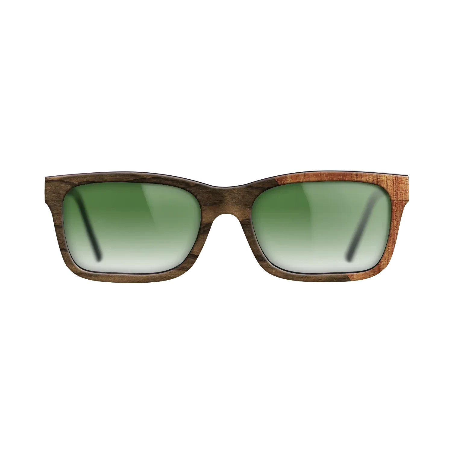 Ziricote Dark Quartered,Fumed Oak,Walnut: Straight Grain,Koa,Walnut Burl: Bauhaus - The Sage - Rectangle - SIRIS wood optic