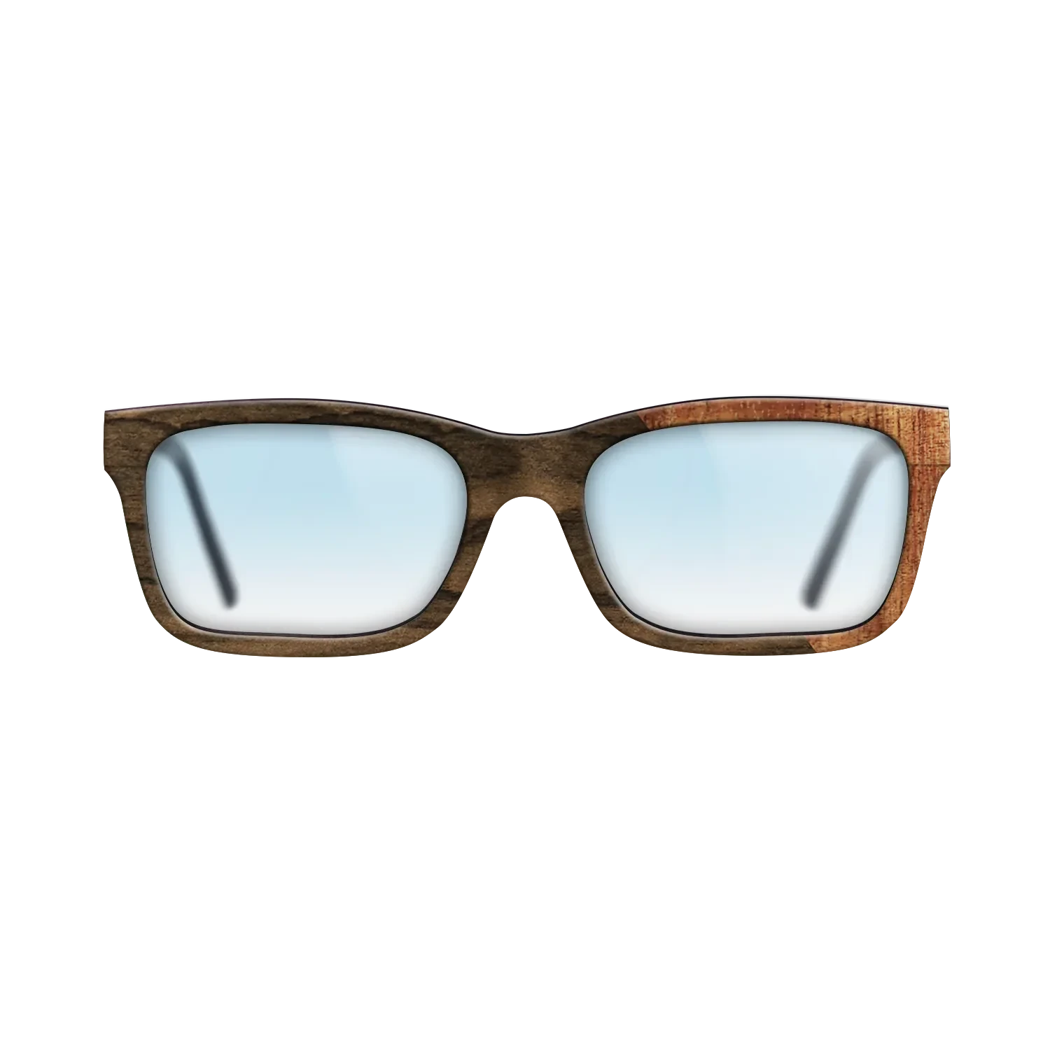 Ziricote Dark Quartered,Fumed Oak,Walnut: Straight Grain,Koa,Walnut Burl: Bauhaus - The Sage - Rectangle - SIRIS wood optic