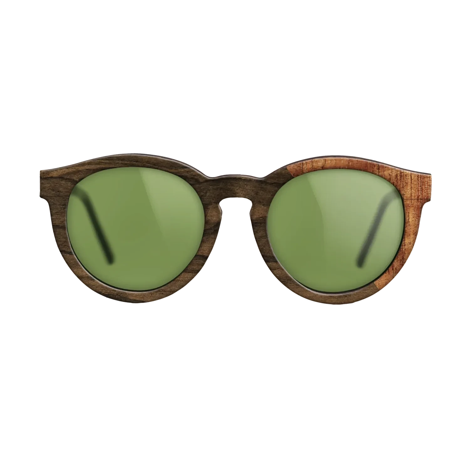 Ziricote Dark Quartered,Fumed Oak,Walnut: Straight Grain,Koa,Walnut Burl: Bauhaus - The Rebel - Round - SIRIS wood optic