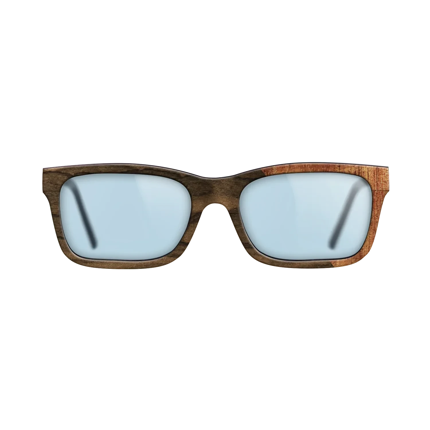 Ziricote Dark Quartered,Fumed Oak,Walnut: Straight Grain,Koa,Walnut Burl: Bauhaus - The Sage - Rectangle - SIRIS wood optic