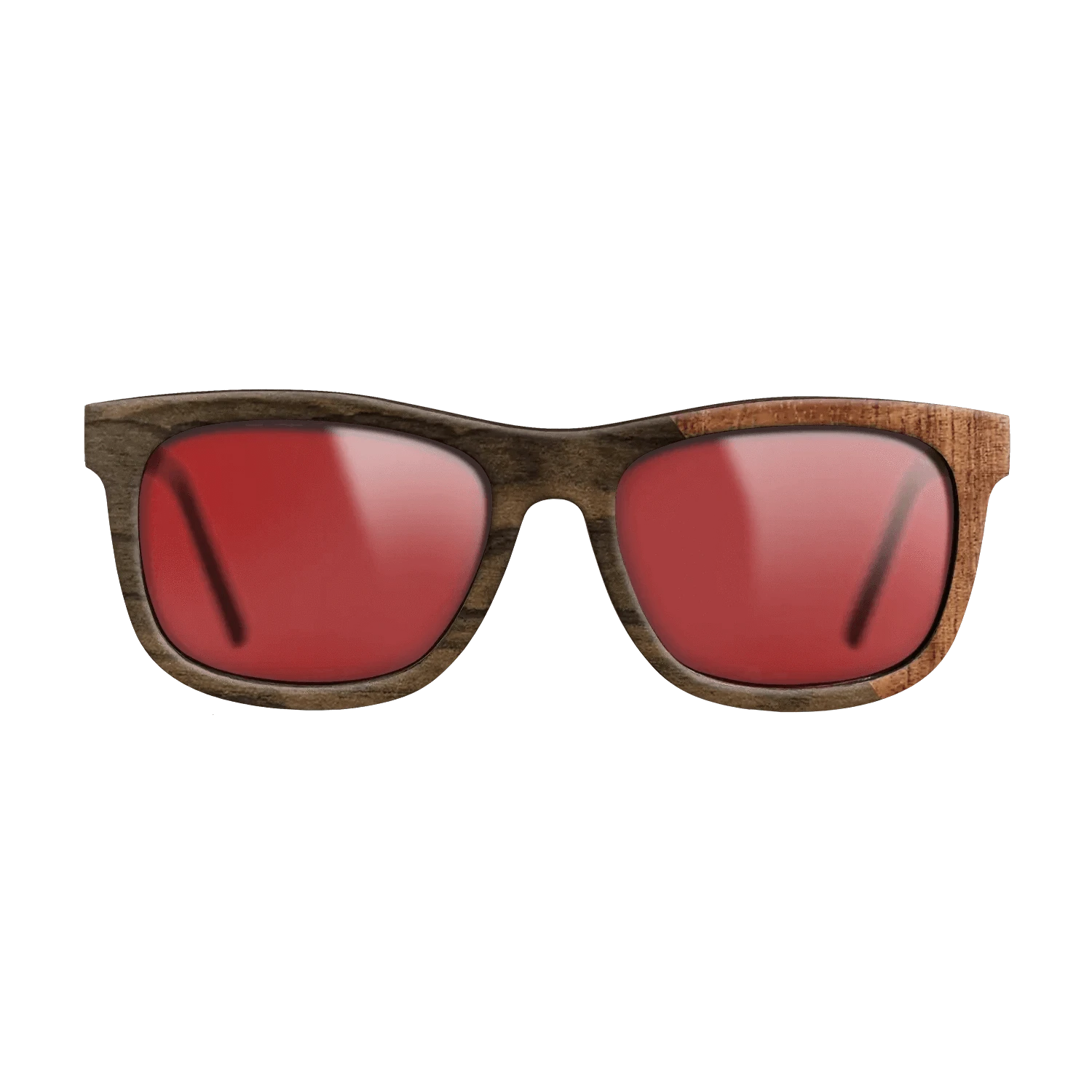 Ziricote Dark Quartered,Fumed Oak,Walnut: Straight Grain,Koa,Walnut Burl: Bauhaus - The Hero - Square - SIRIS wood optic