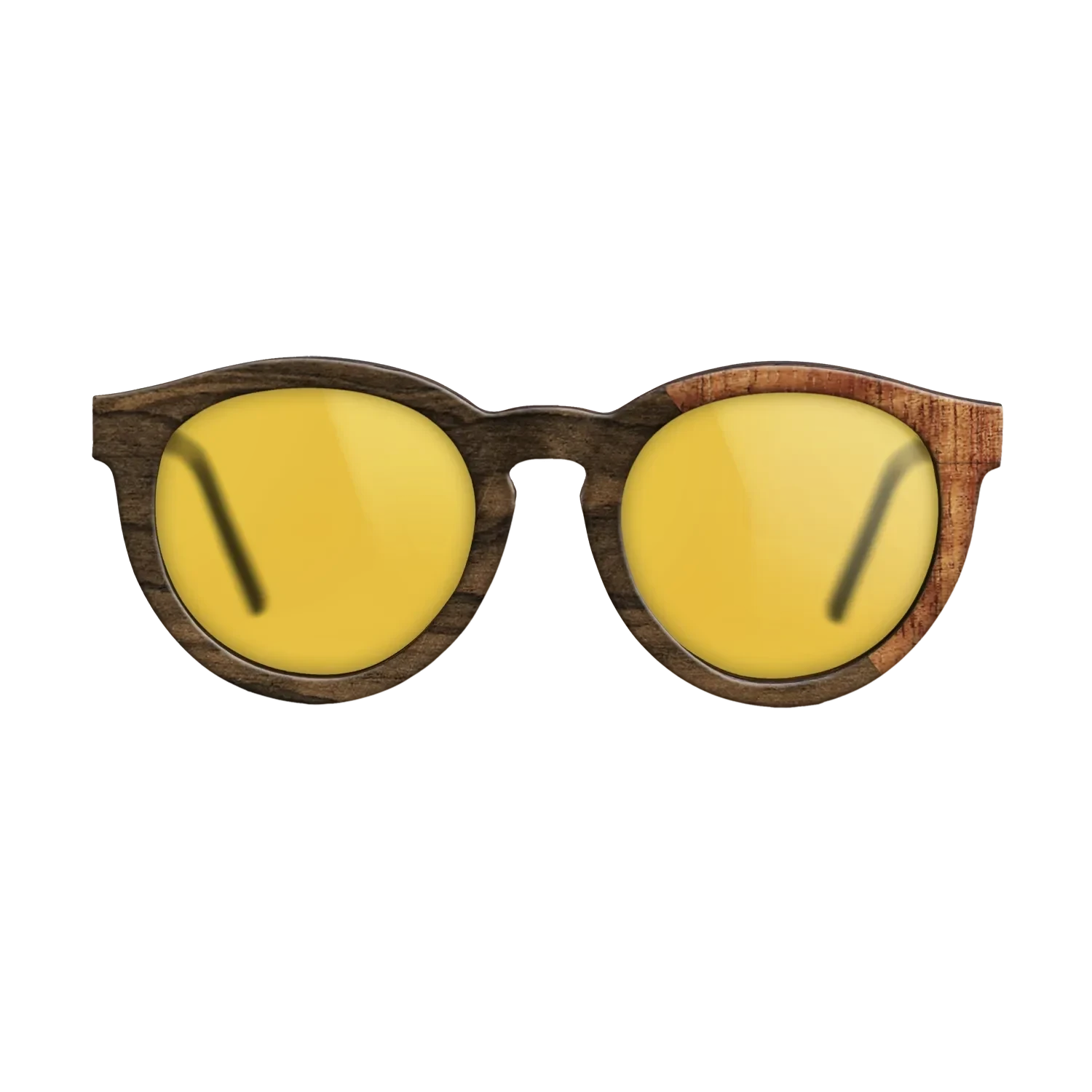Ziricote Dark Quartered,Fumed Oak,Walnut: Straight Grain,Koa,Walnut Burl: Bauhaus - The Rebel - Round - SIRIS wood optic