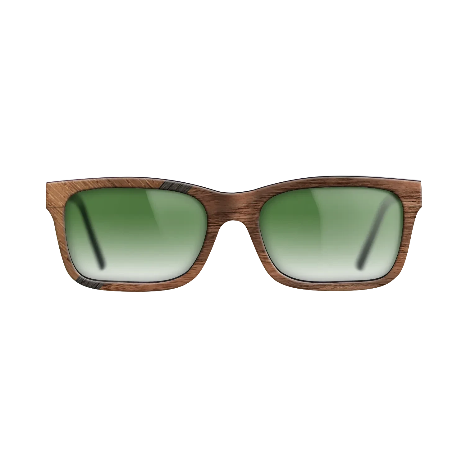 Wenge,Fumed Oak,Walnut: Straight Grain,Walnut Claro Dark: Angle Cut - The Sage - Rectangle - SIRIS wood optic