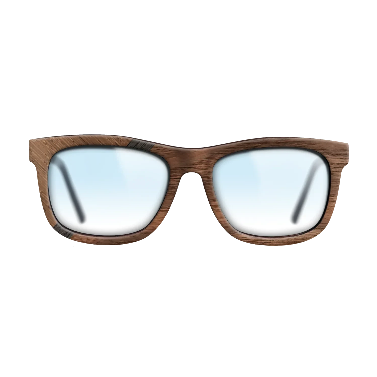 Wenge,Fumed Oak,Walnut: Straight Grain,Walnut Claro Dark: Angle Cut - The Hero - Square - SIRIS wood optic