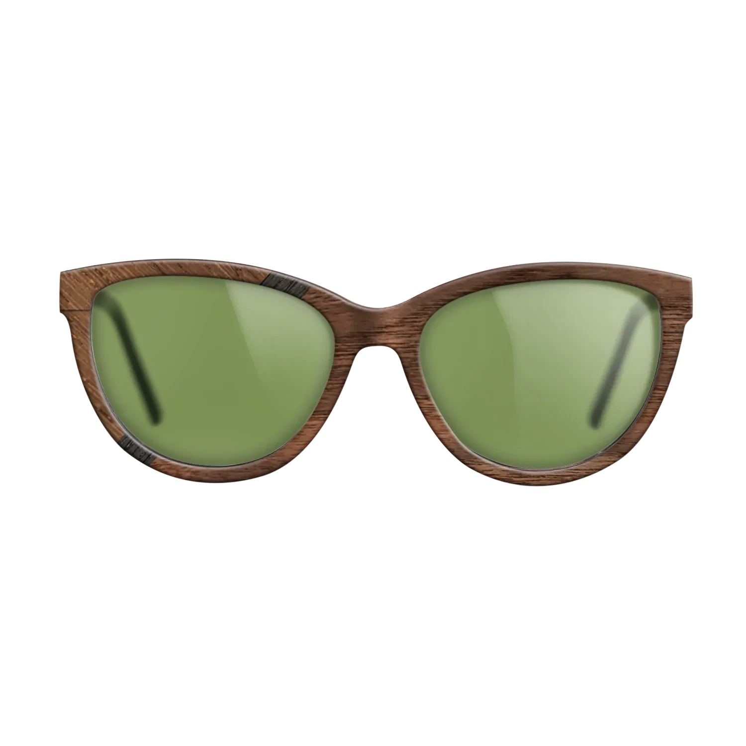 Wenge,Fumed Oak,Walnut: Straight Grain,Walnut Claro Dark: Angle Cut - The Maiden - Cat - SIRIS wood optic