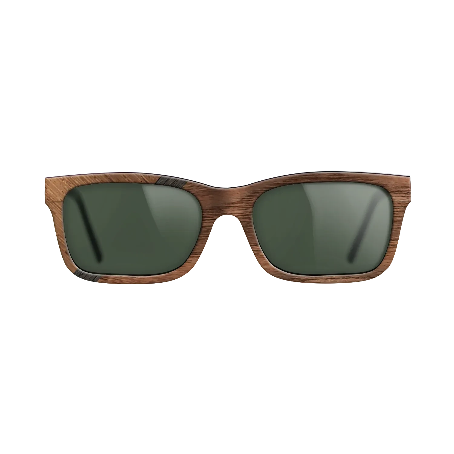 Wenge,Fumed Oak,Walnut: Straight Grain,Walnut Claro Dark: Angle Cut - The Sage - Rectangle - SIRIS wood optic