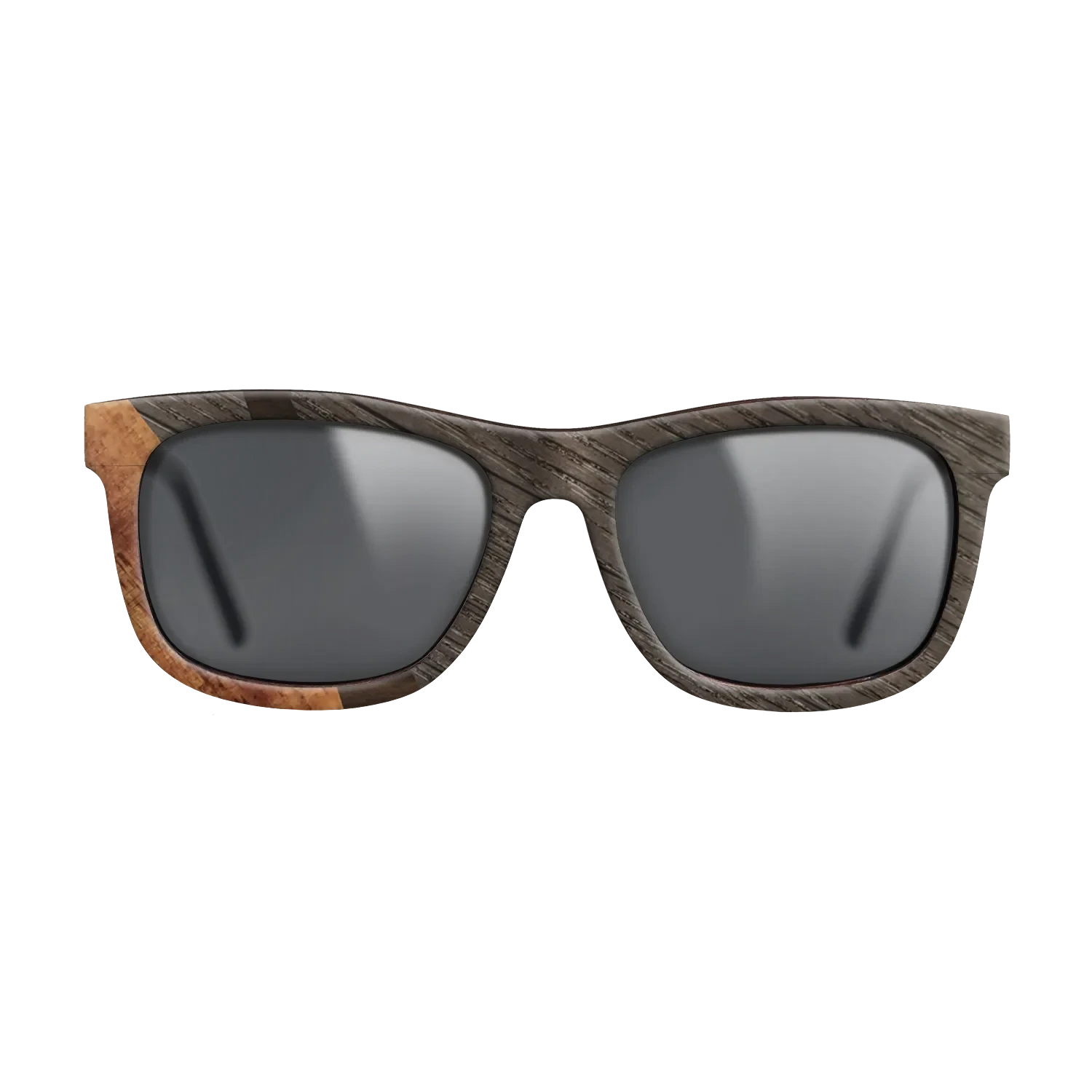 Ziricote Dark Quartered,Fumed Oak,Koa: Wedge - The Hero - Square - SIRIS wood optic