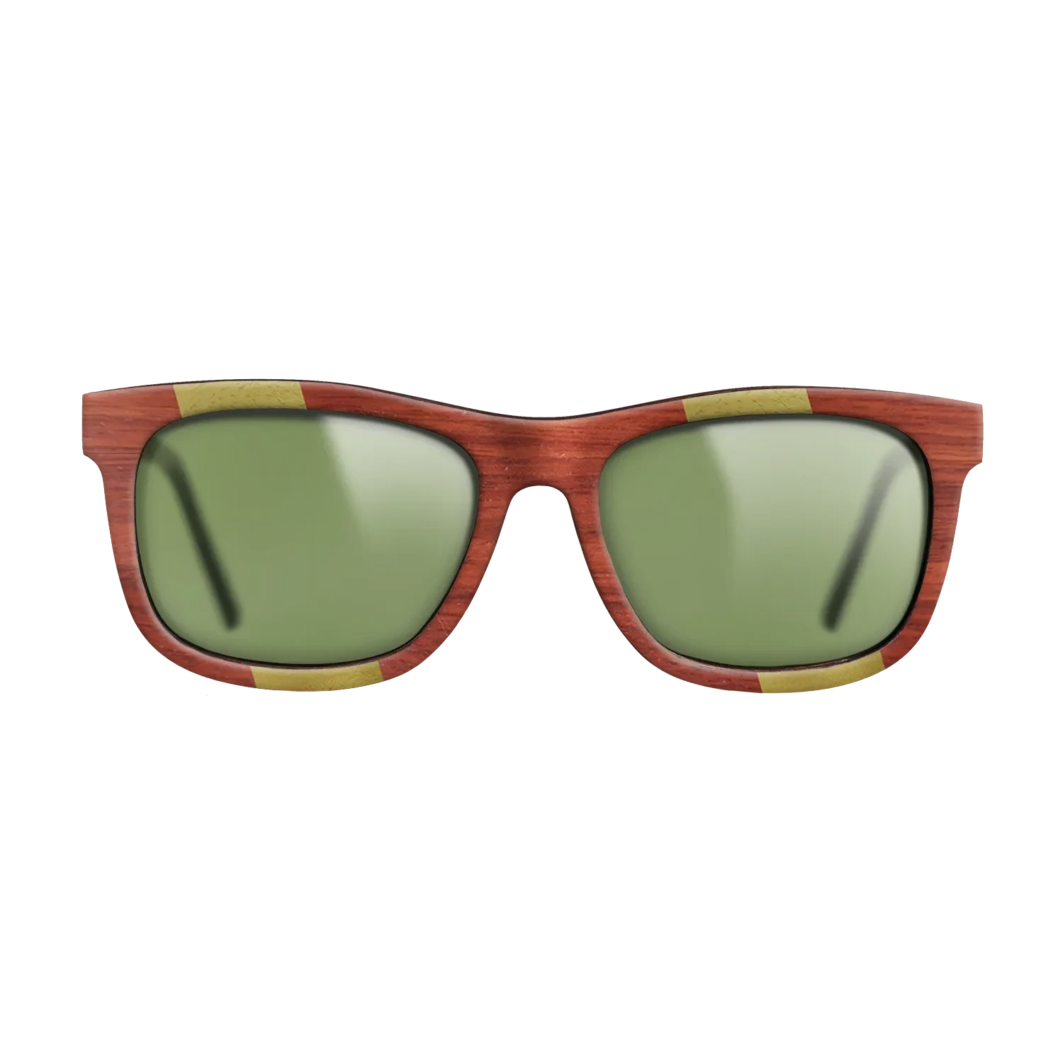 Poplar Dyed: Red,Poplar Dyed: Yellow: Angle Cut - The Hero - Square - SIRIS wood optic