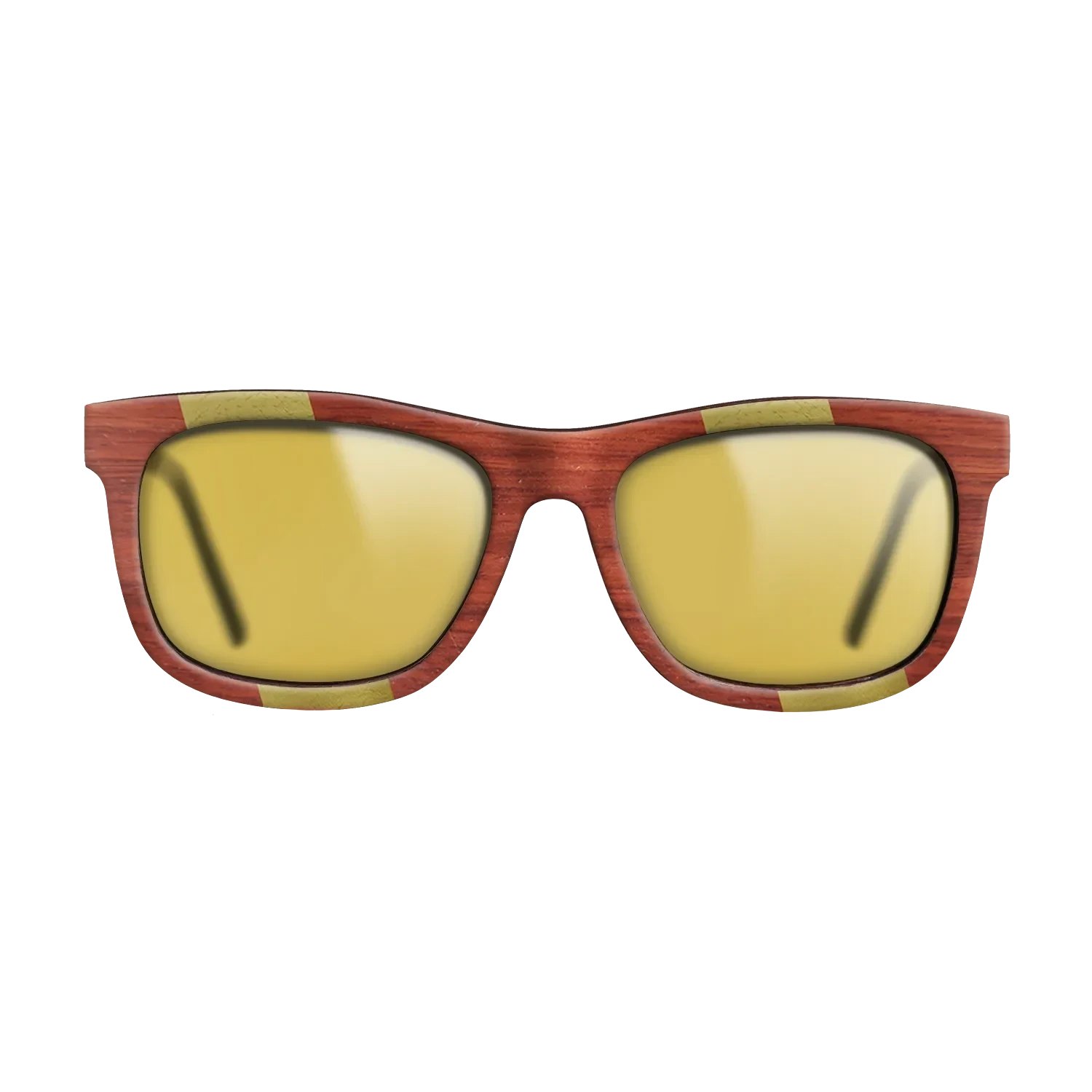 Poplar Dyed: Red,Poplar Dyed: Yellow: Angle Cut - The Hero - Square - SIRIS wood optic