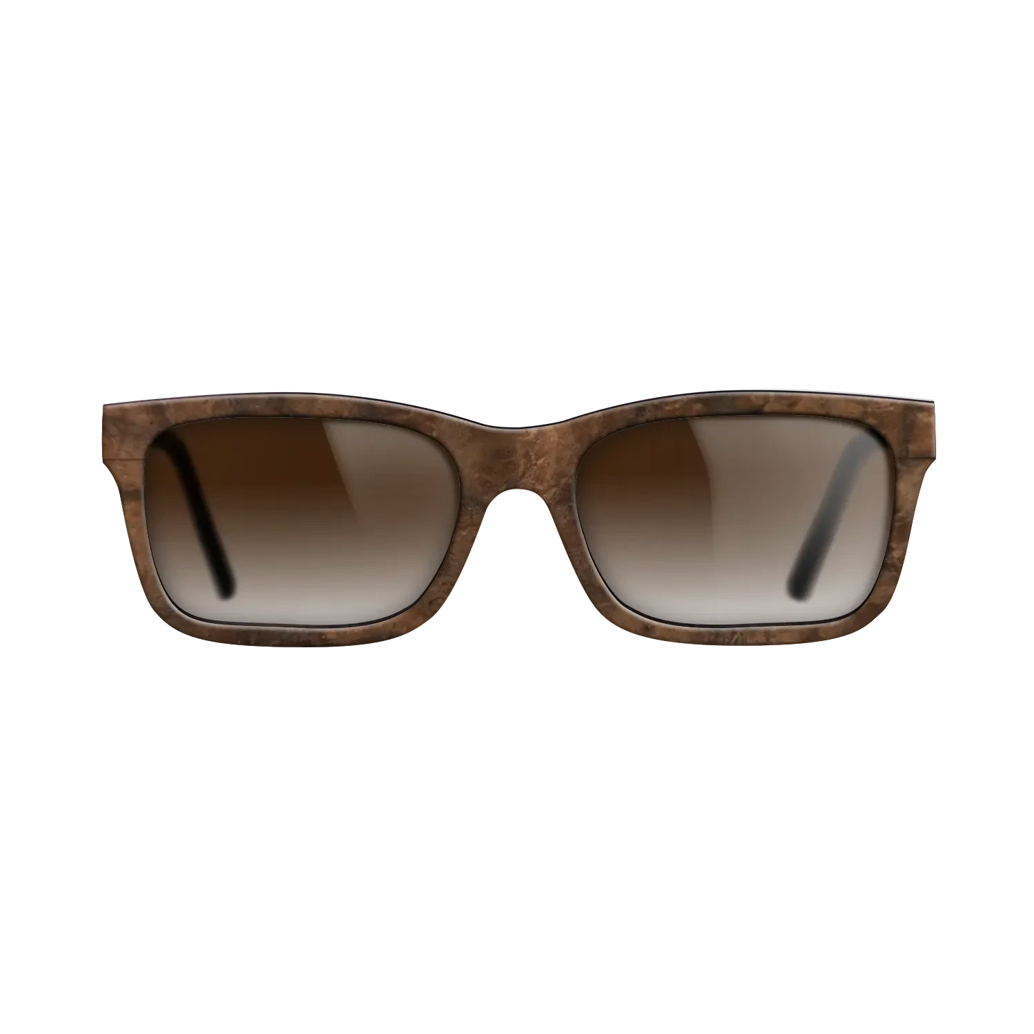 WalnutBurl FullFront BlackWalnut - The Sage - Rectangle - 2146 - Core - SIRIS wood optic