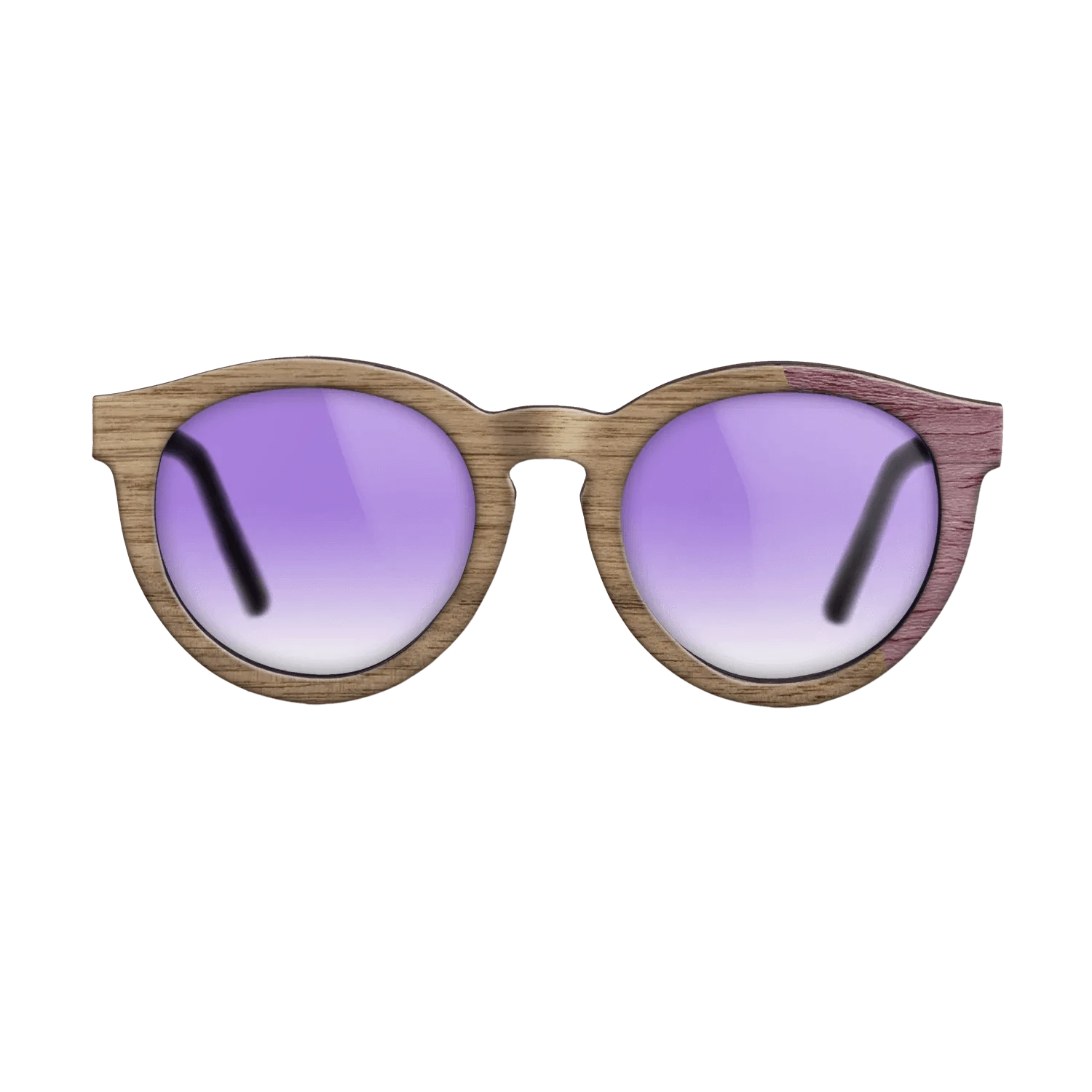 Walnut Angle Purple Poplar - The Rebel - Round - 2098  - Chroma - SIRIS wood optic