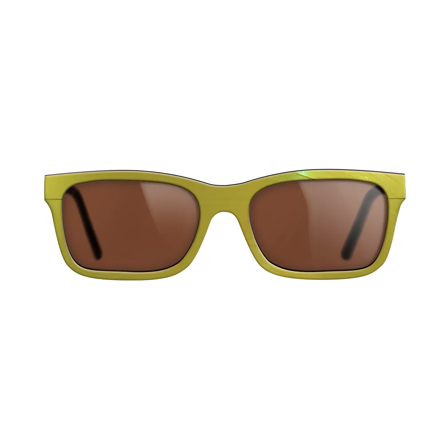 Yellow Vinyl Front Walnut - The Sage - Rectangle - 2207 - SIRIS wood optic