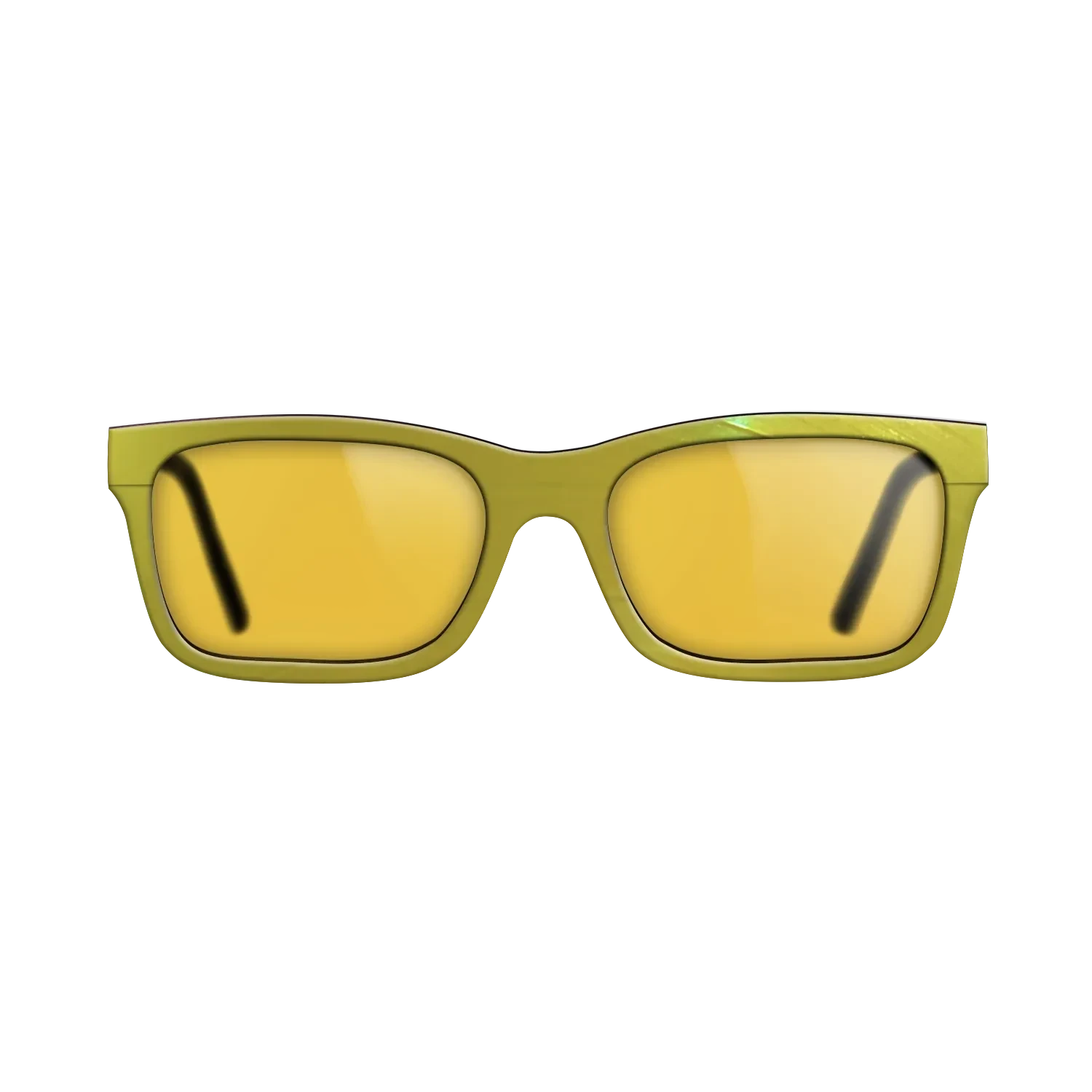 Yellow Vinyl Front Walnut - The Sage - Rectangle - 2207 - SIRIS wood optic