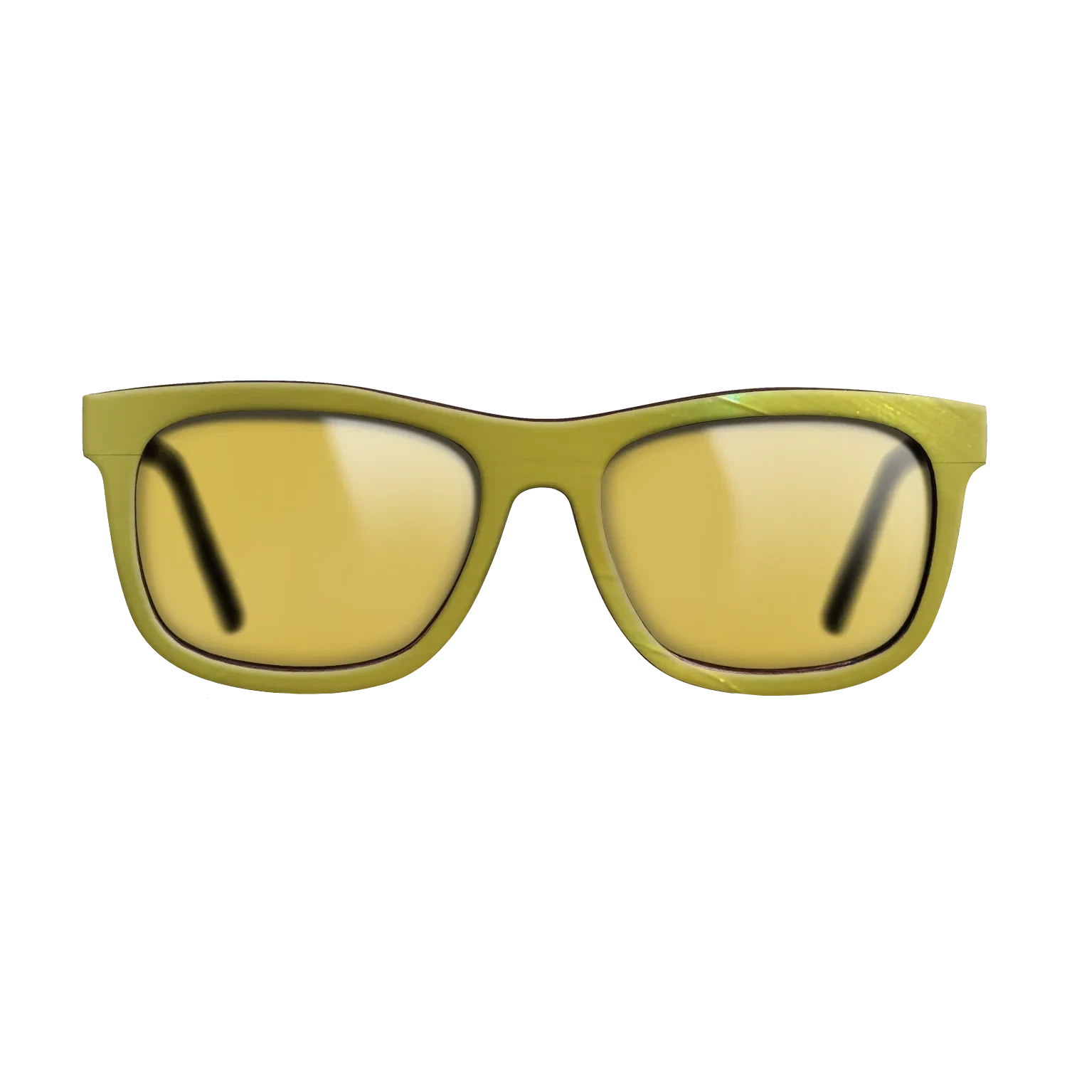 Yellow Vinyl Front Walnut - The Hero - Square - 2207 - SIRIS wood optic