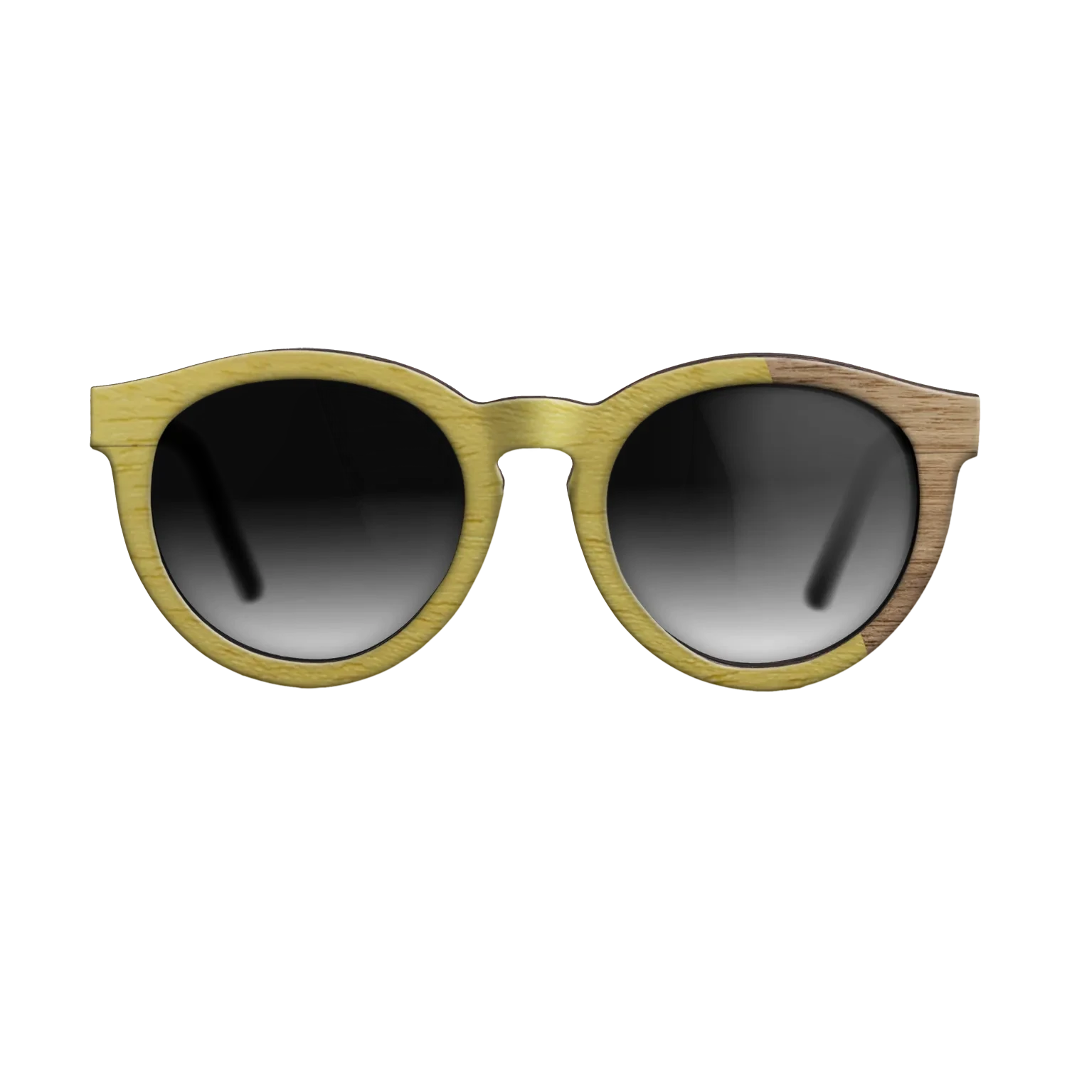 Yellow Poplar Angled Walnut - The Rebel - Round - 2106  - Chroma - SIRIS wood optic