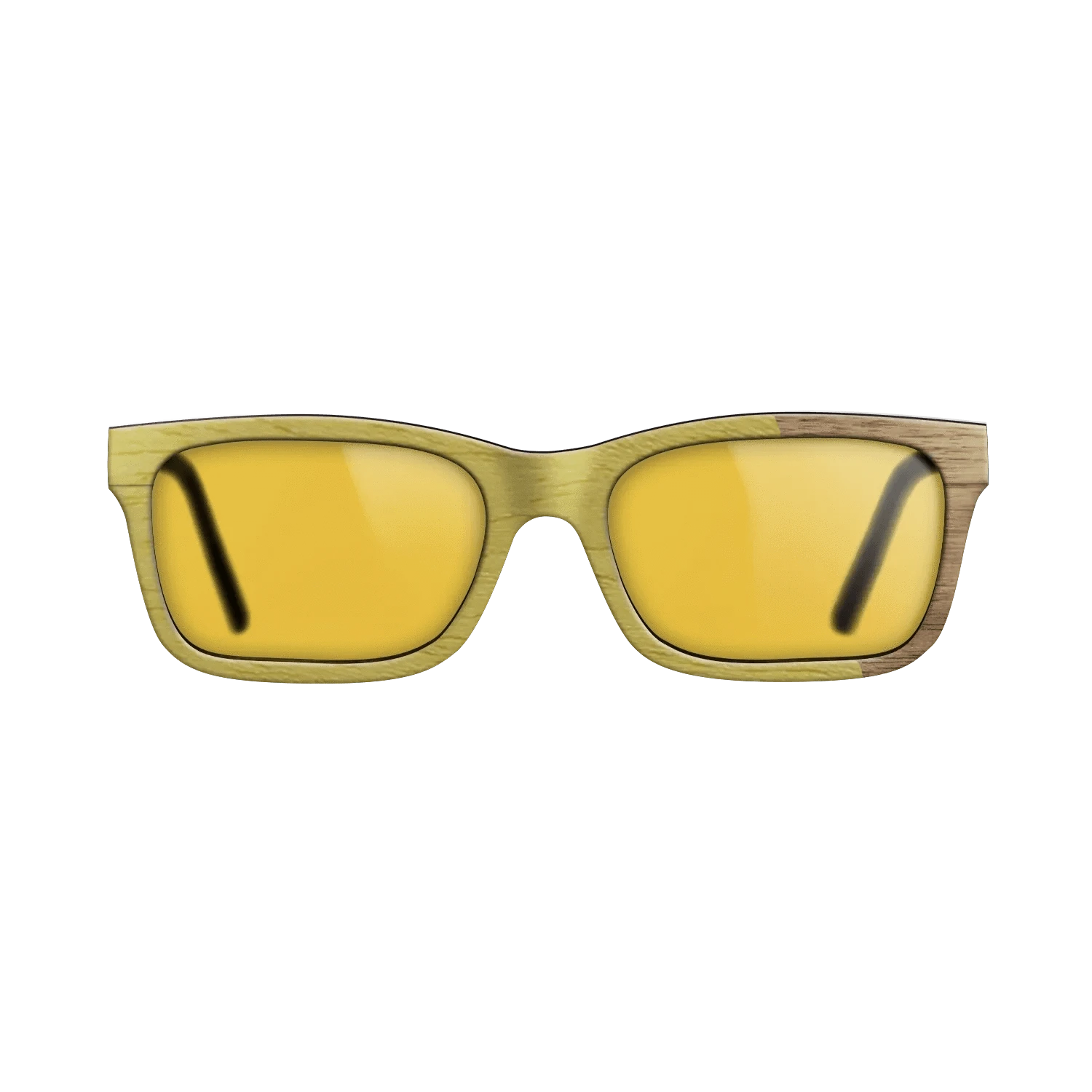 Yellow Poplar Angled Walnut - The Sage - Rectangle - 2106  - Chroma - SIRIS wood optic