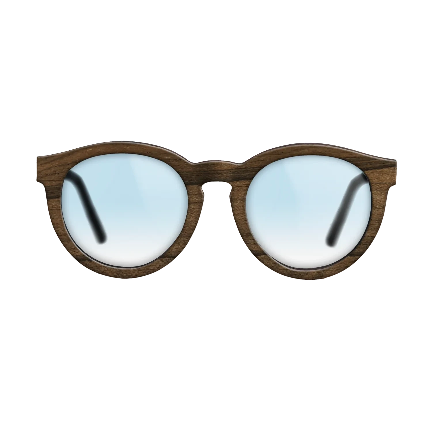 Ziricote FullFront Walnut Black - The Rebel - Round - 2160 - Core - SIRIS wood optic